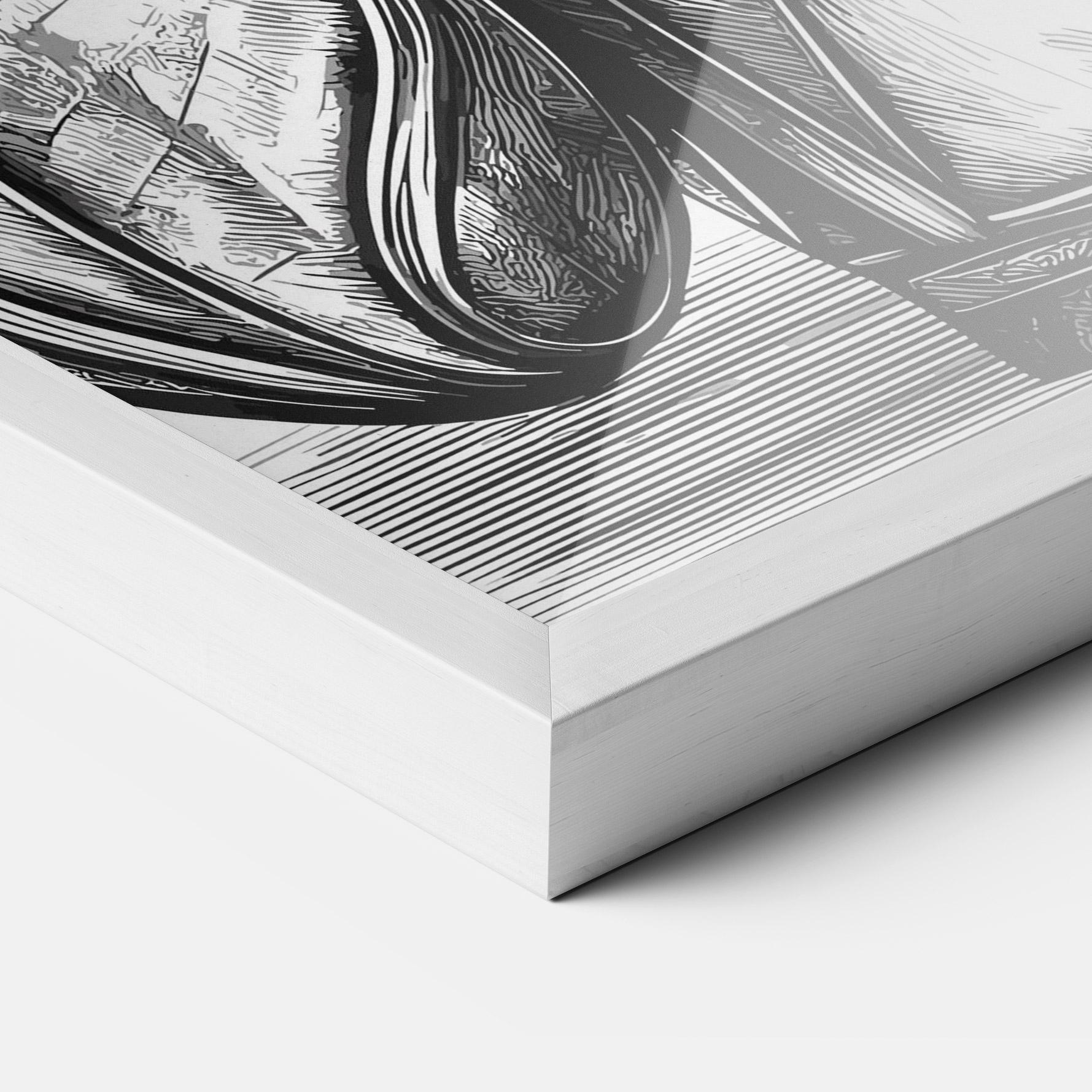 Gerahmte Poster Golf Club mockup 3