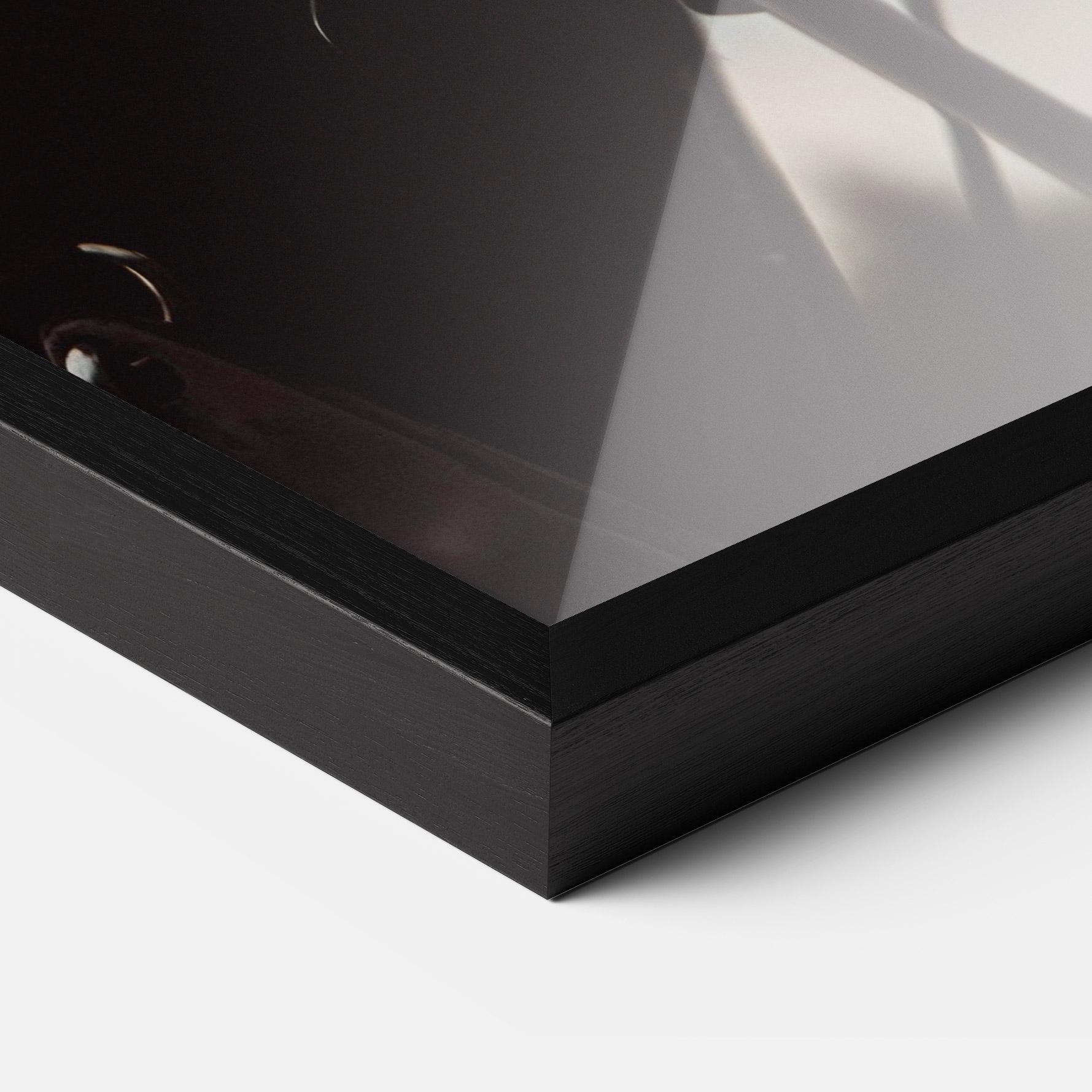 Gerahmte Poster Golf Set Shilouette mockup 3