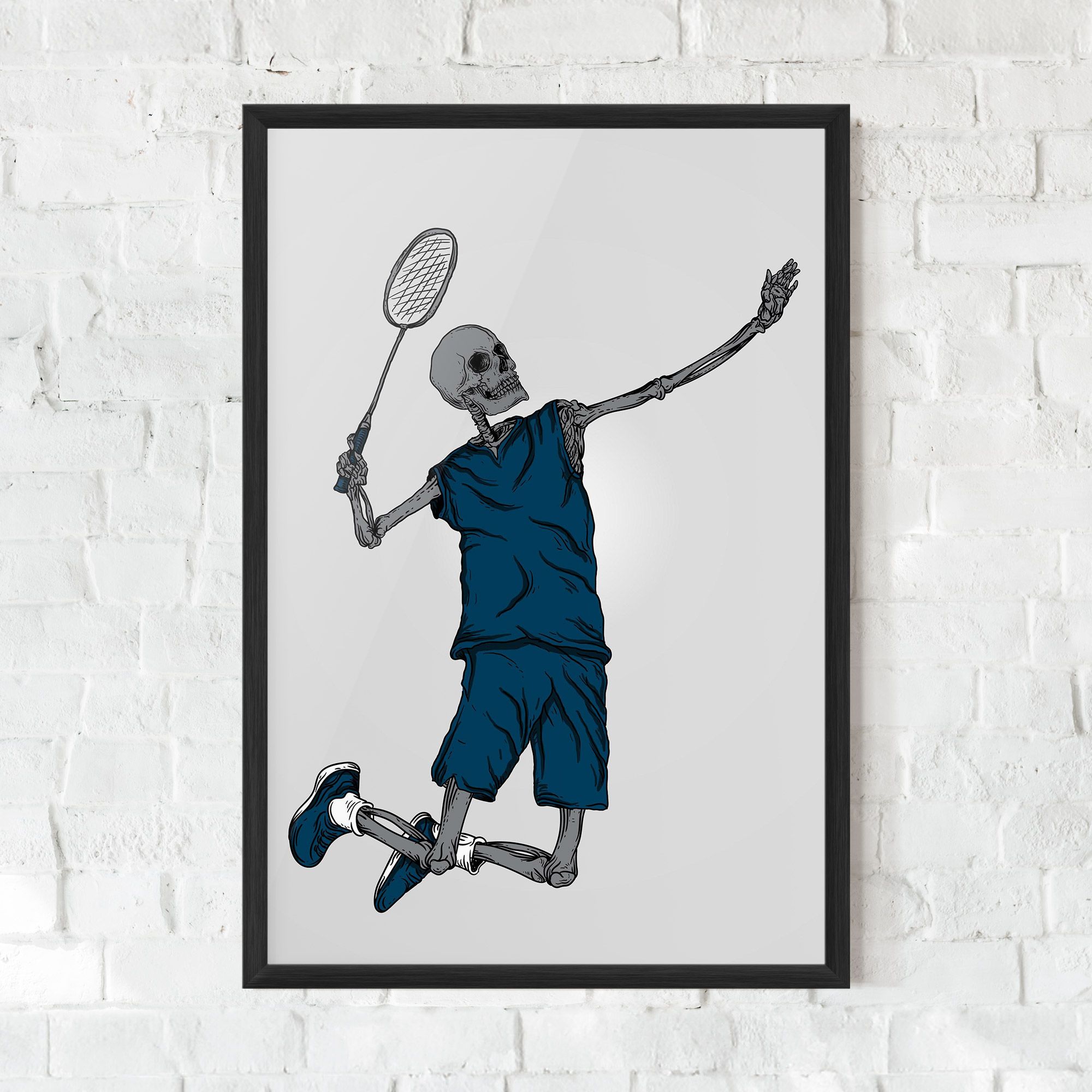 Blue Skull Tennis mockup 0
