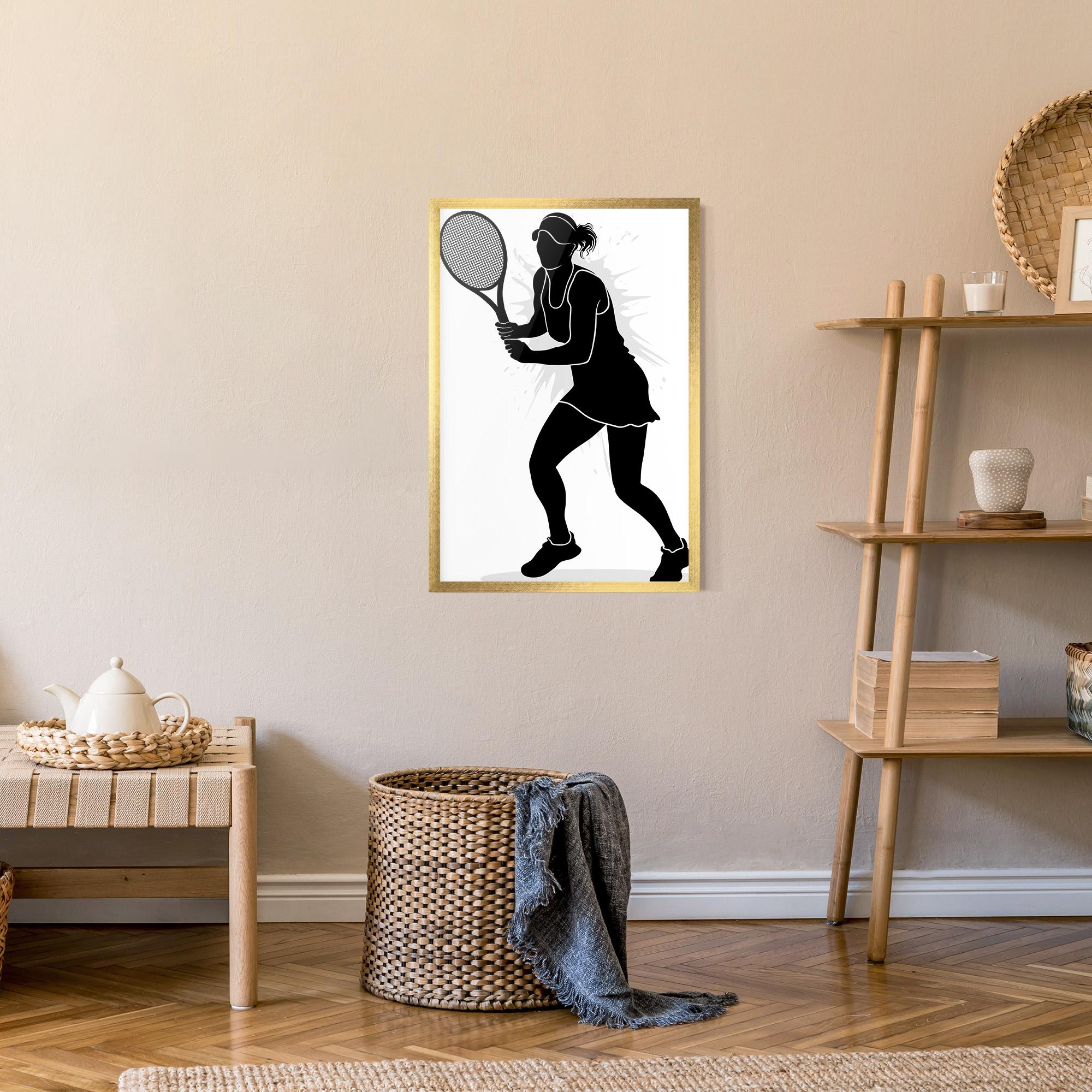 Gerahmte Poster Professional Player mockup 9