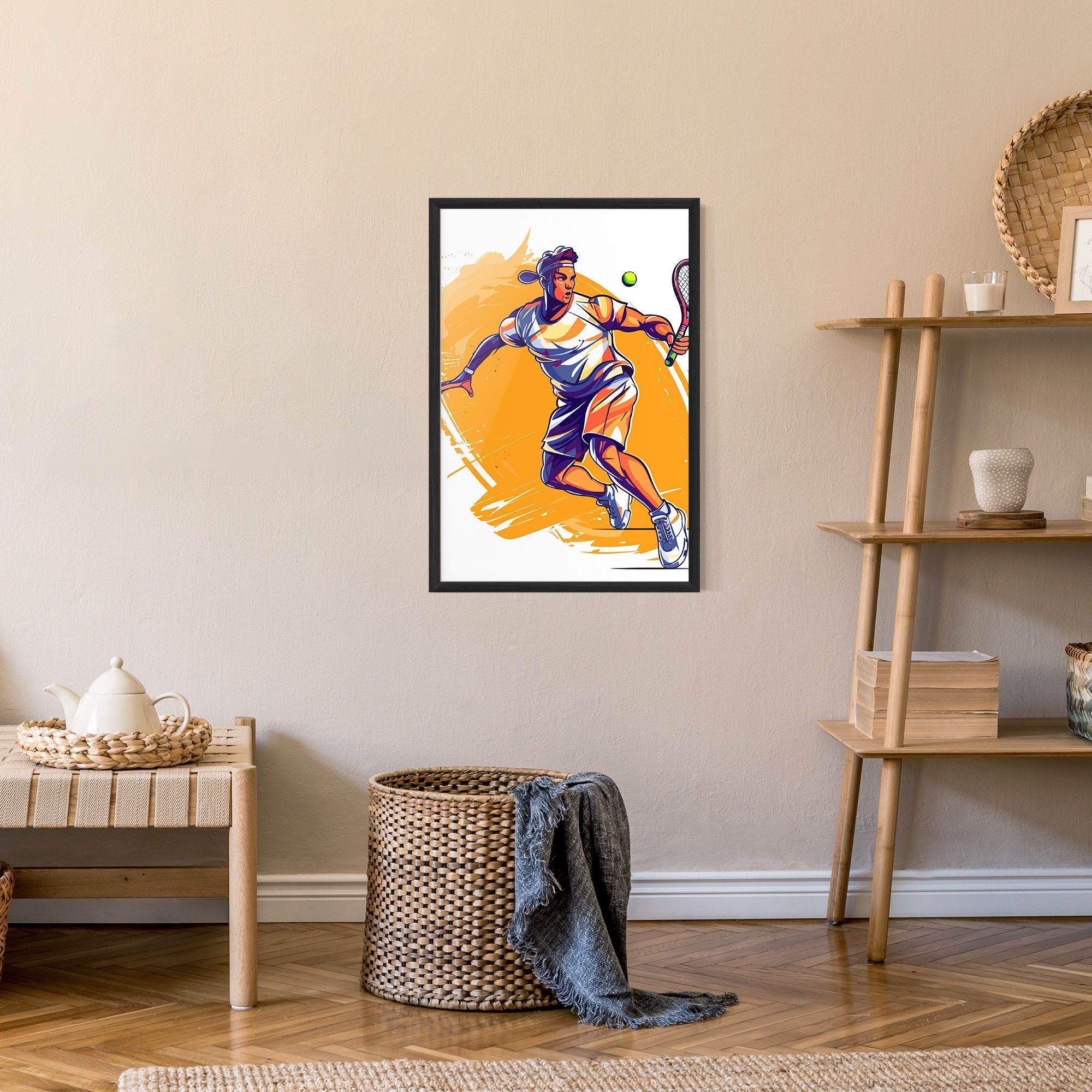 Tennis Woman mockup 9