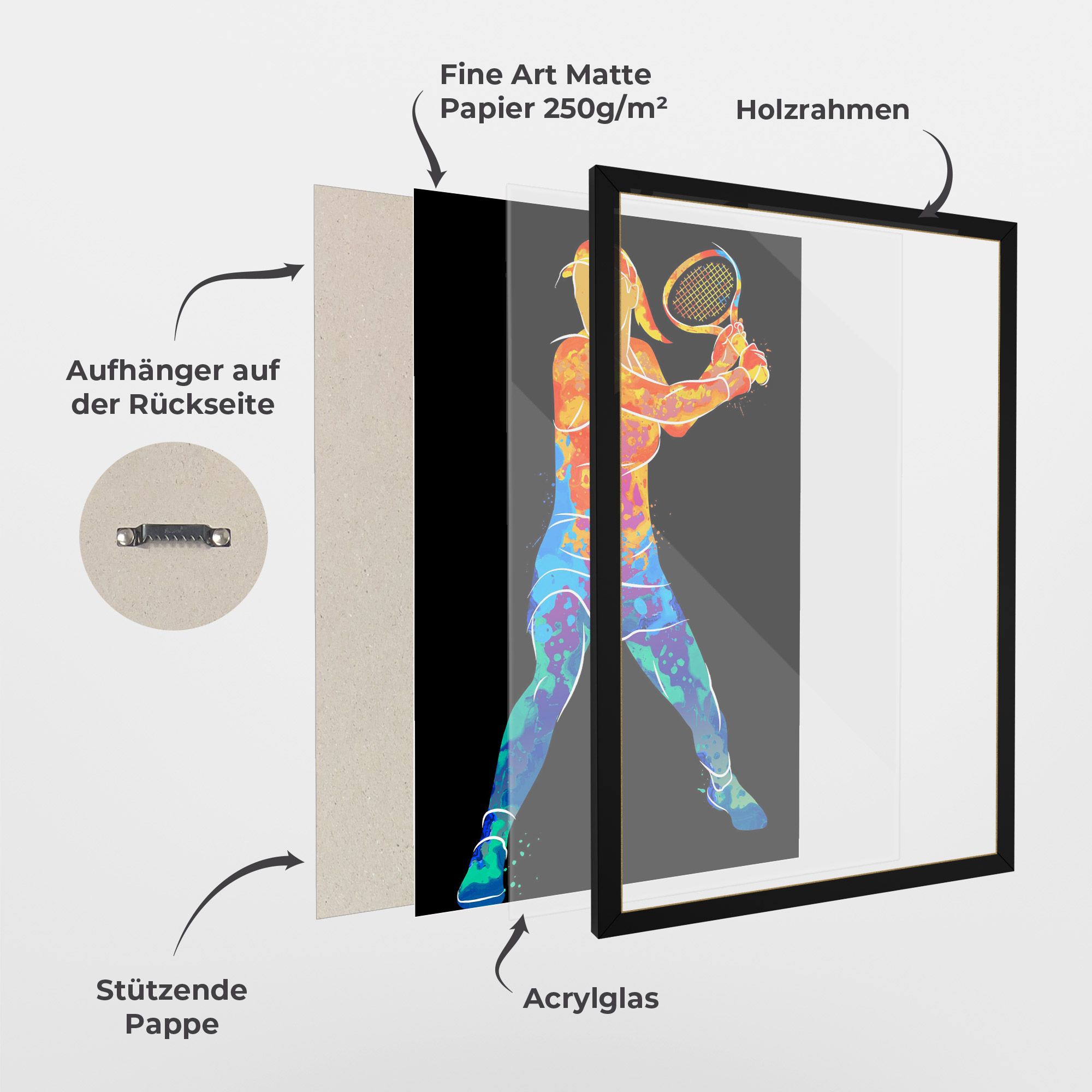 Green Orange Tennis mockup 1