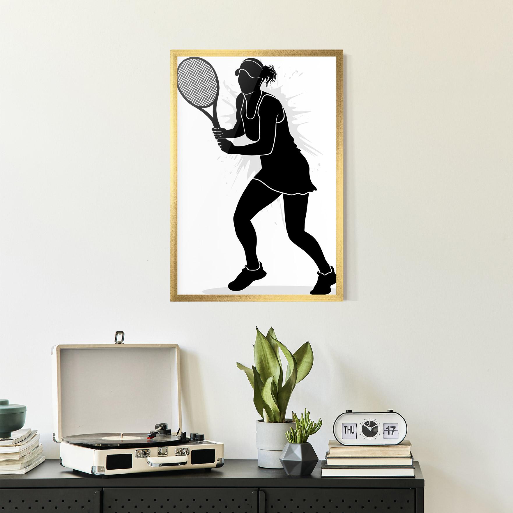 Gerahmte Poster Professional Player mockup 2