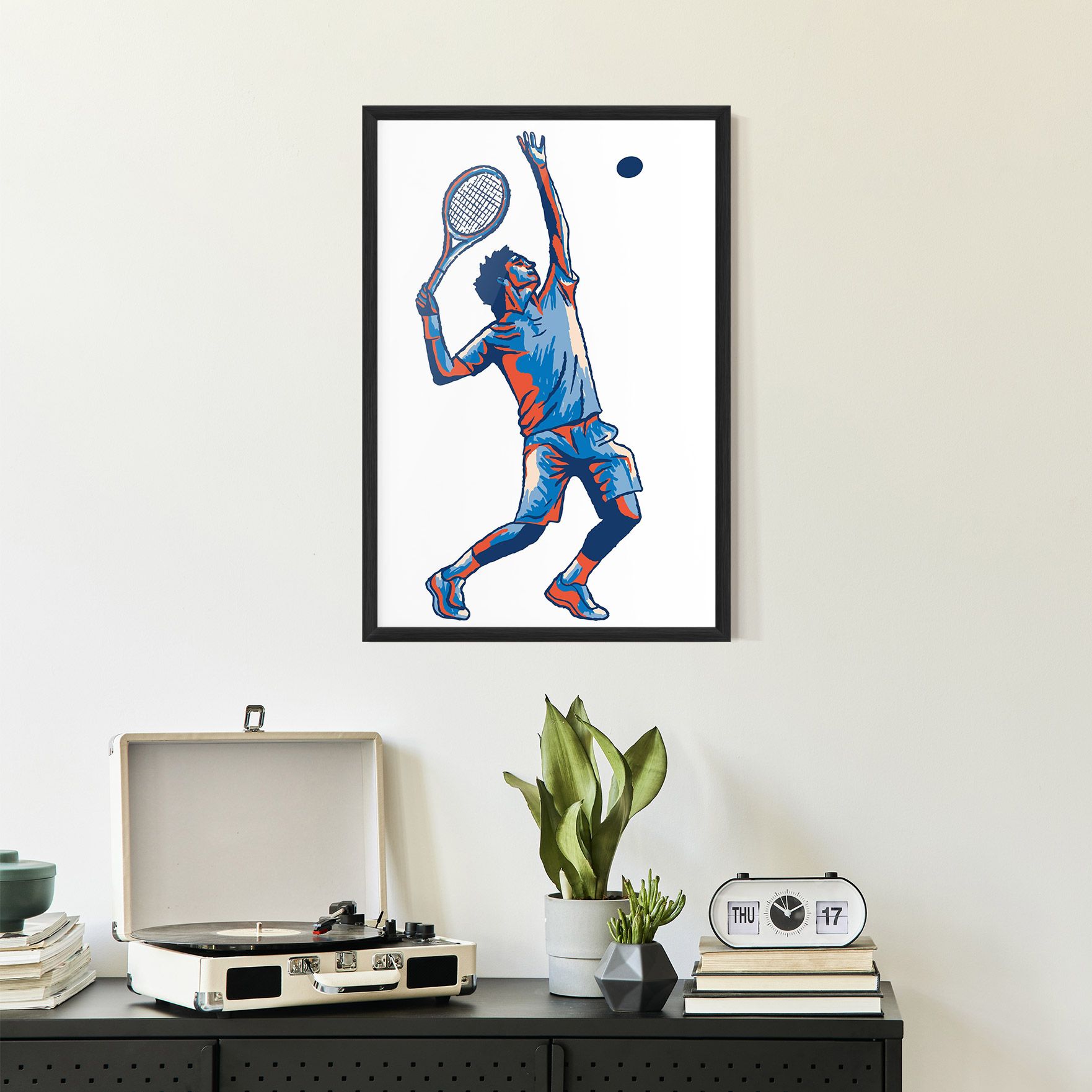 Blue Red Tennis mockup 2