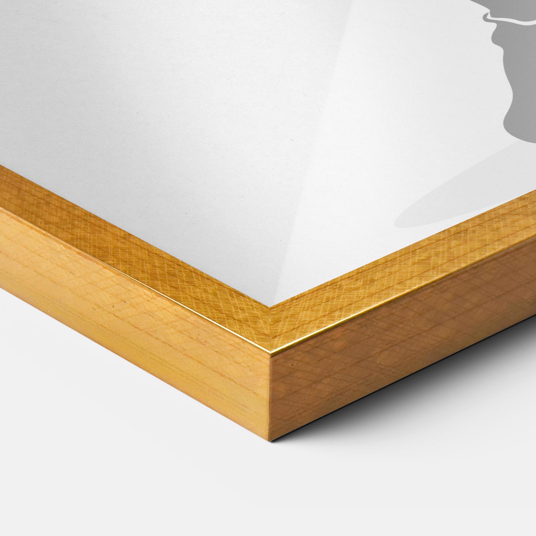 Gerahmte Poster Professional Player mockup 3