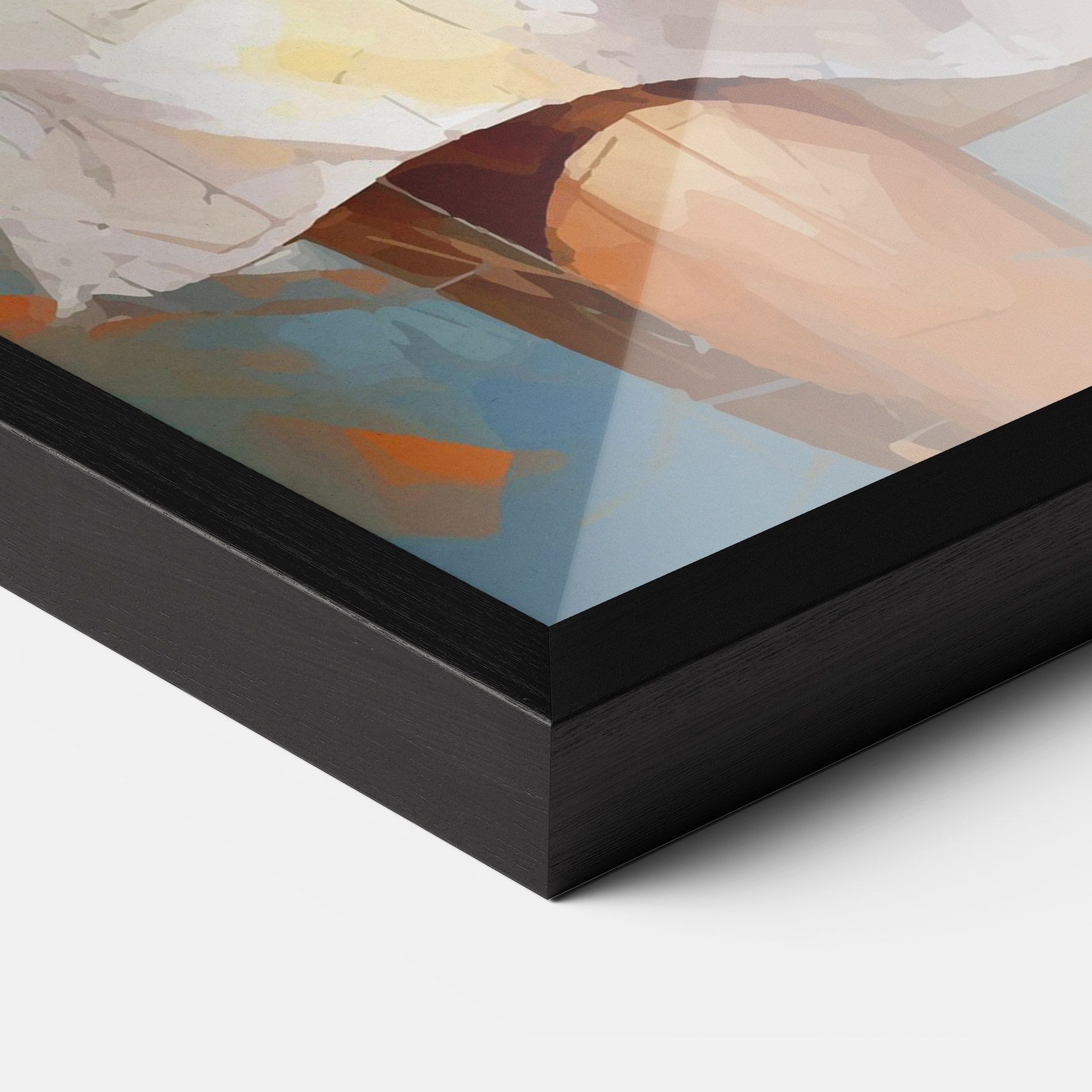 Blonde Tennis Girl mockup 3