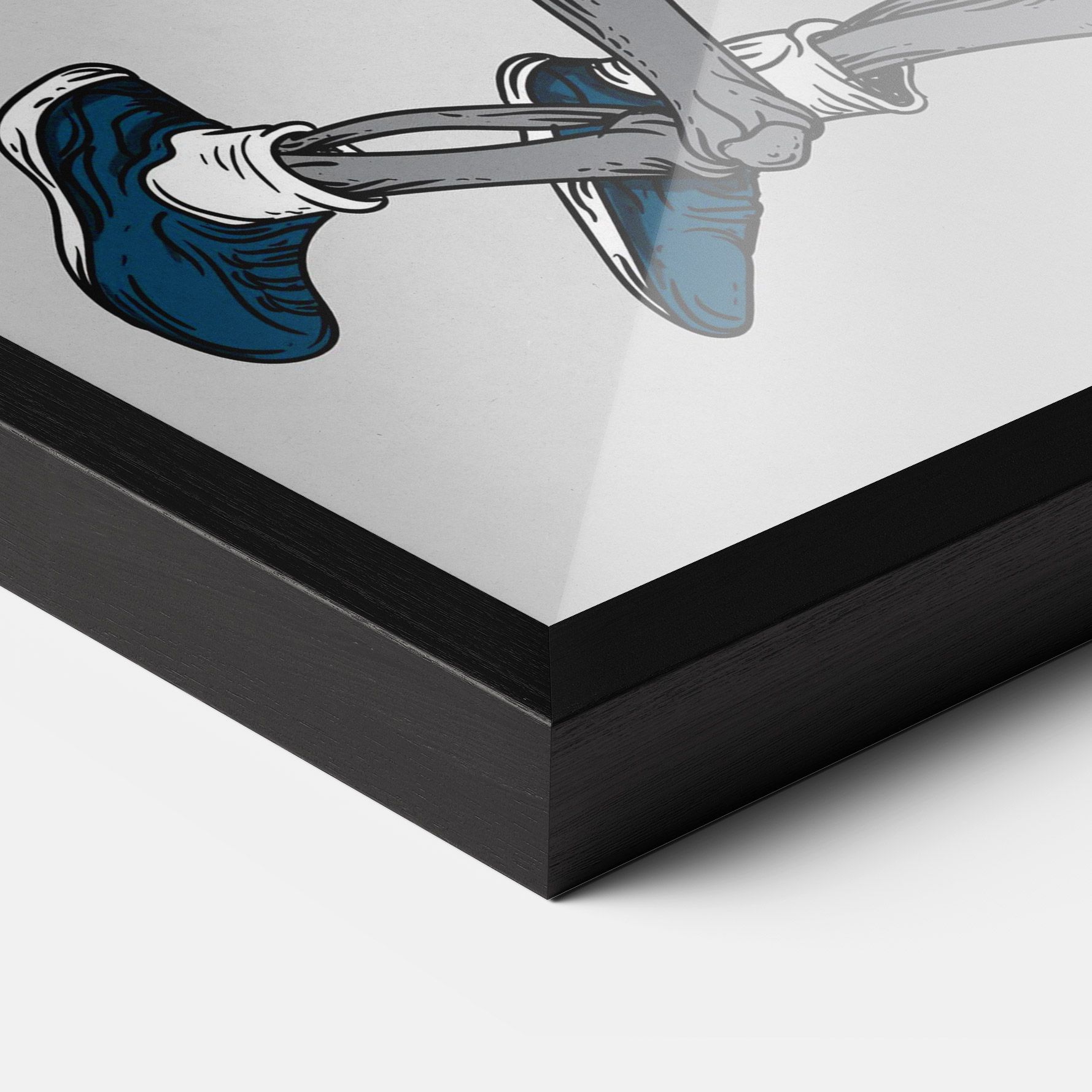 Blue Skull Tennis mockup 3