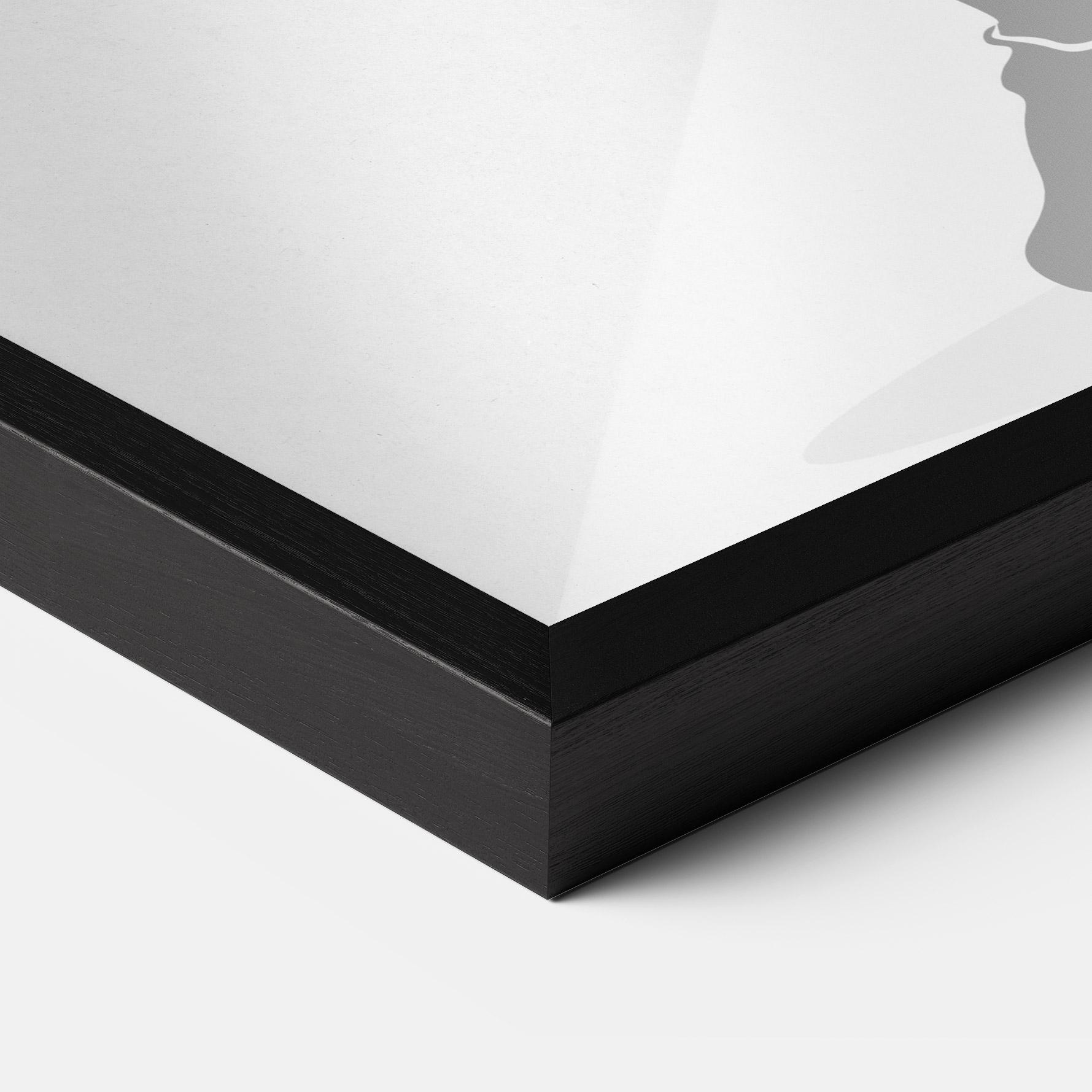 Gerahmte Poster Professional Player mockup 3