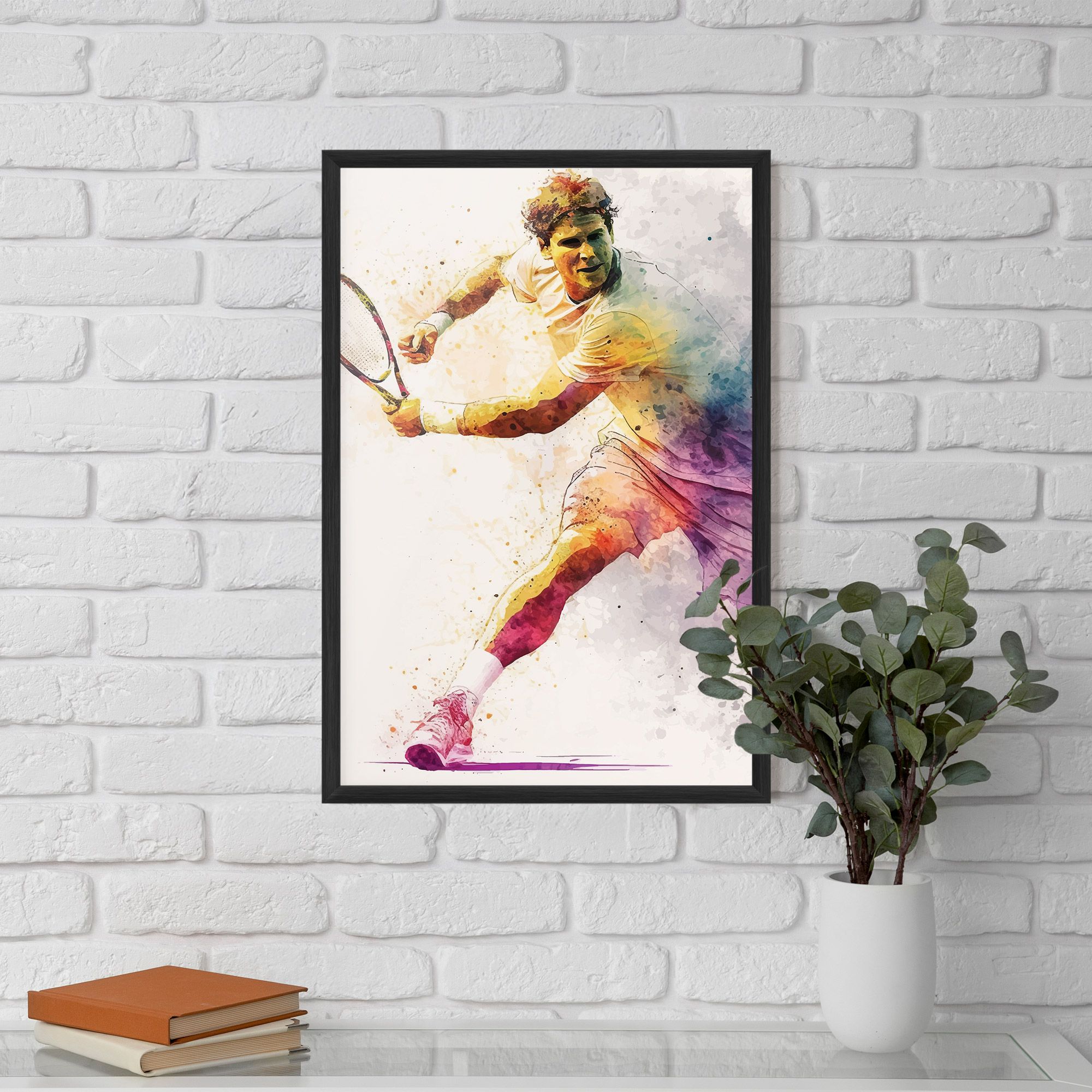 Watercolor Tennis mockup 5