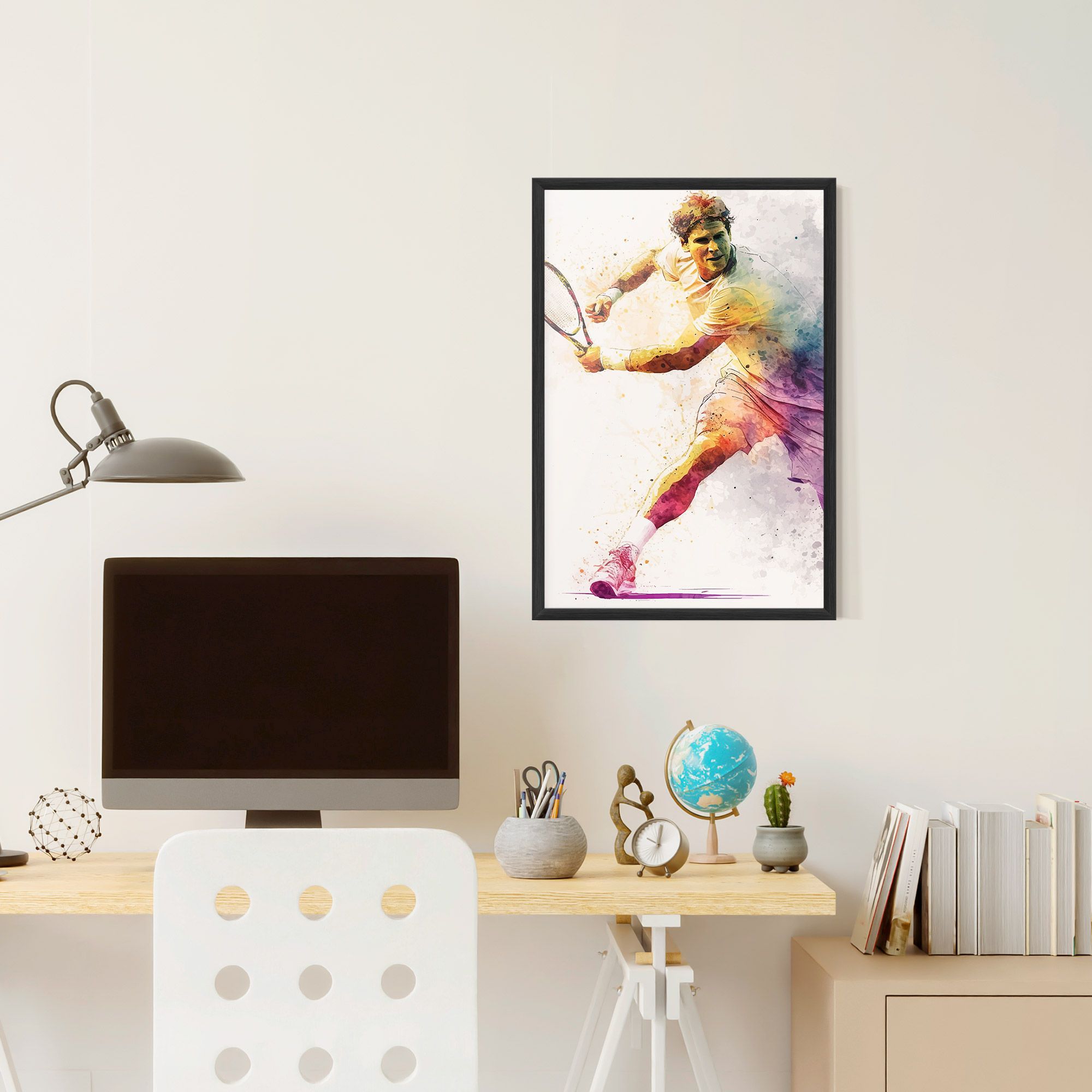 Watercolor Tennis mockup 6
