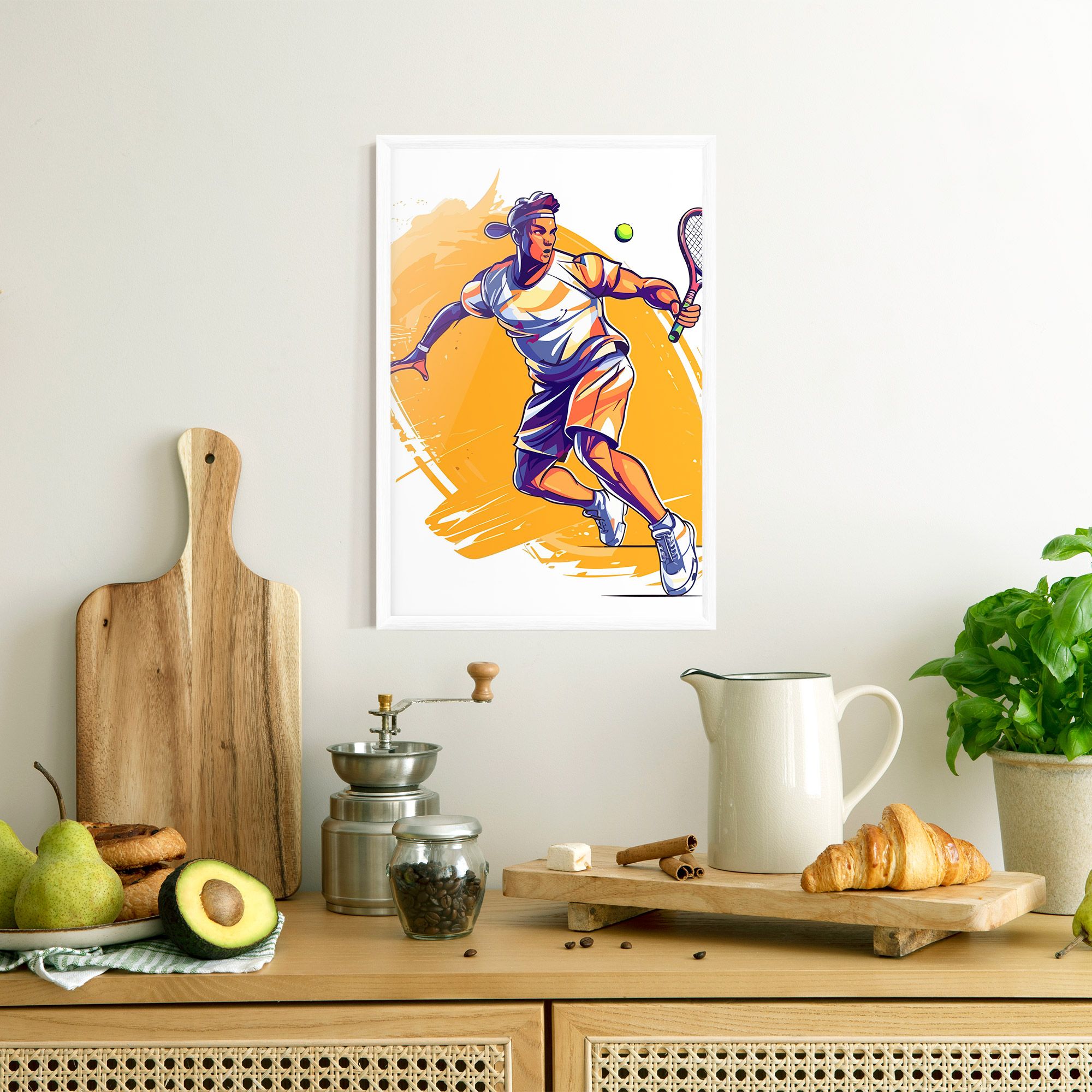 Tennis Woman mockup 8