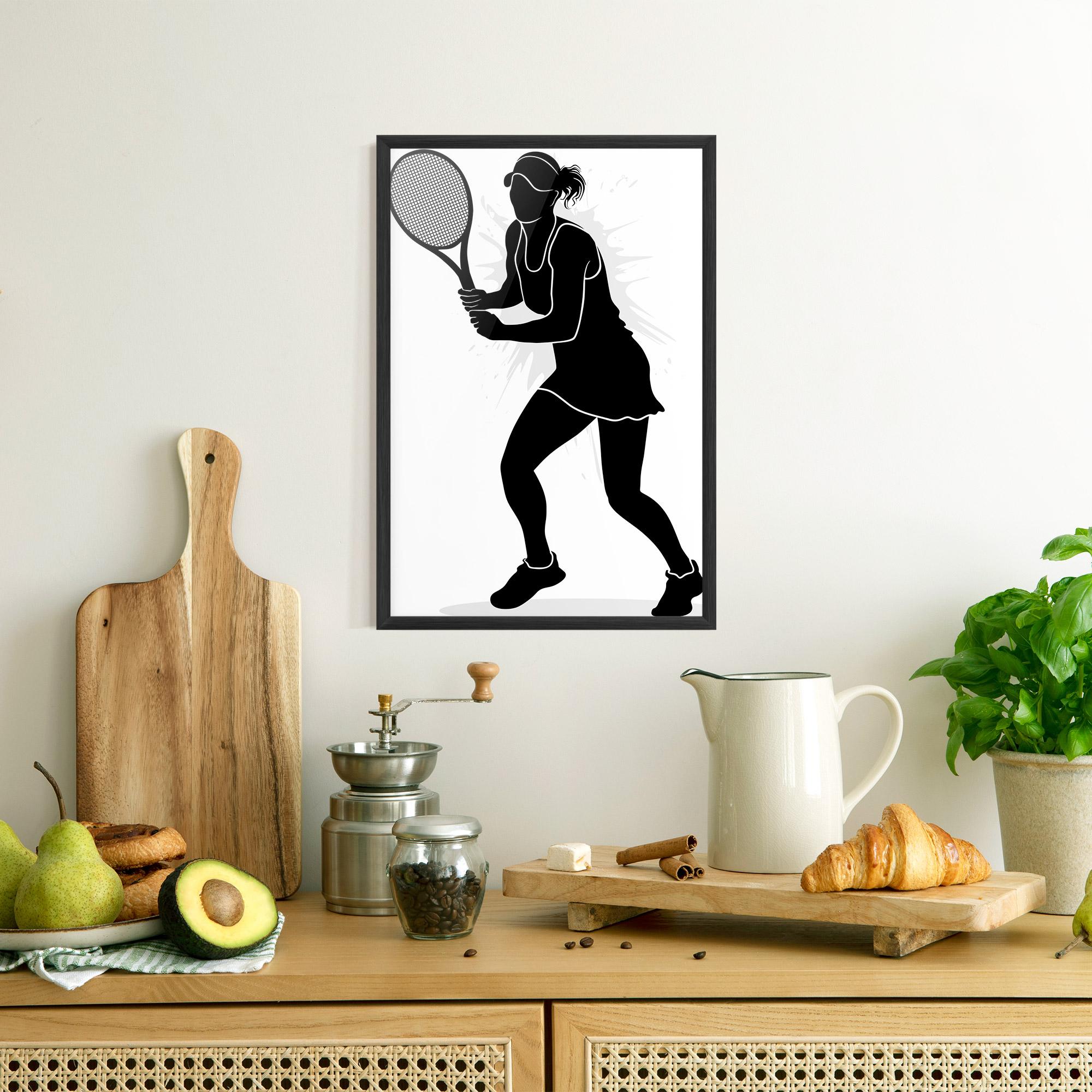 Gerahmte Poster Professional Player mockup 8