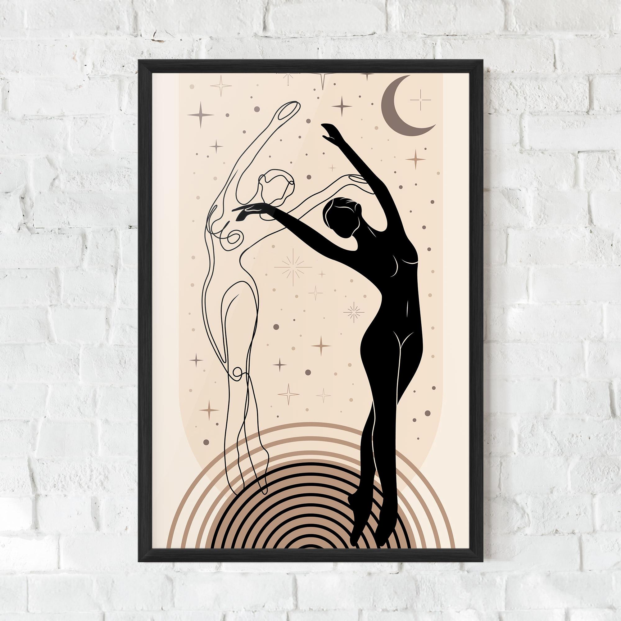 Gerahmte Poster Balance Yoga mockup 0