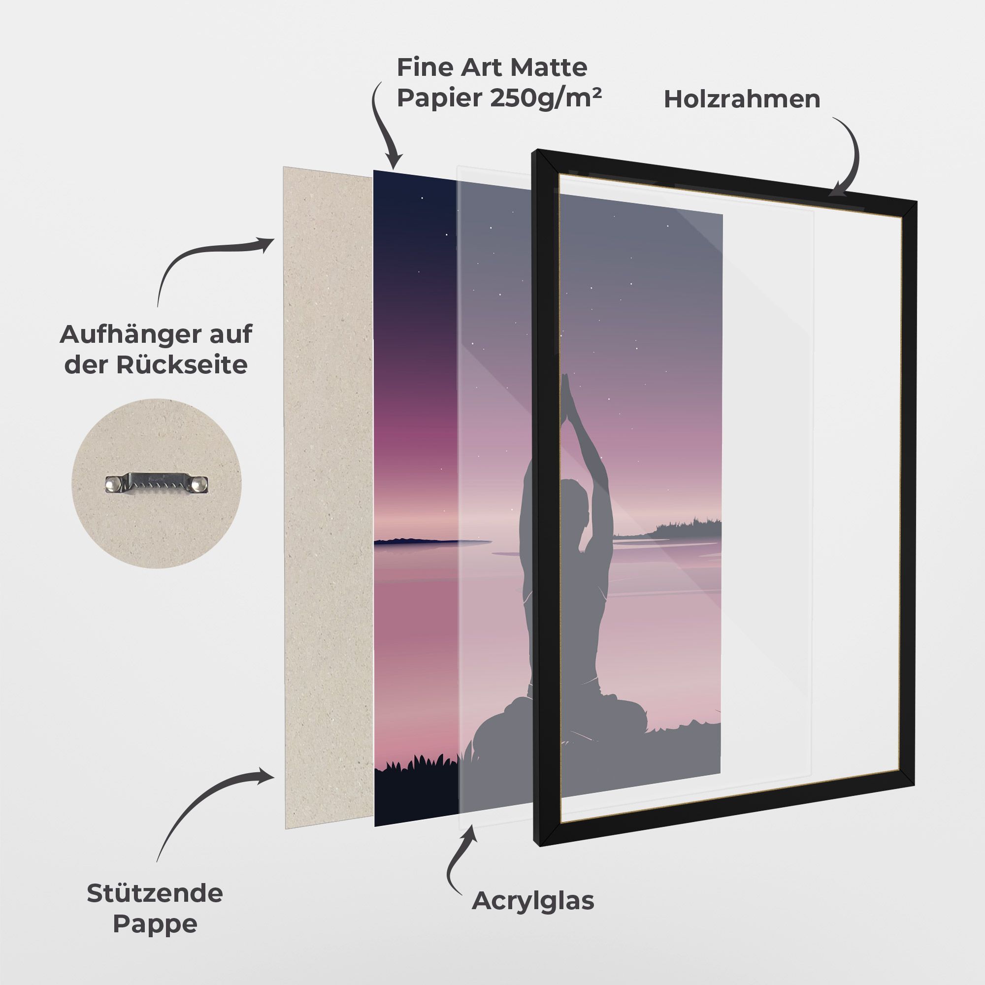 Yoga Purple Sky mockup 1