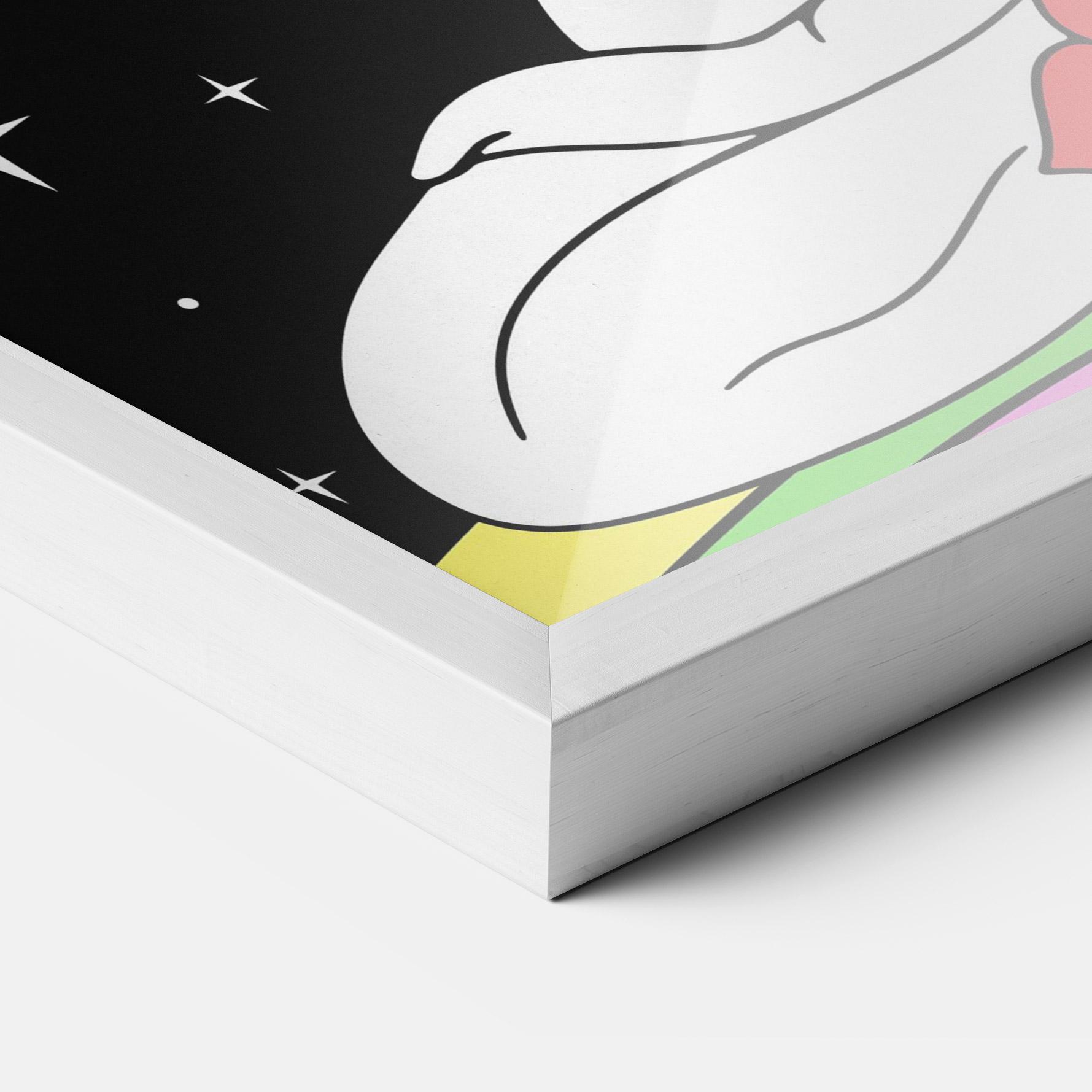 Gerahmte Poster Chakras Meditation mockup 3