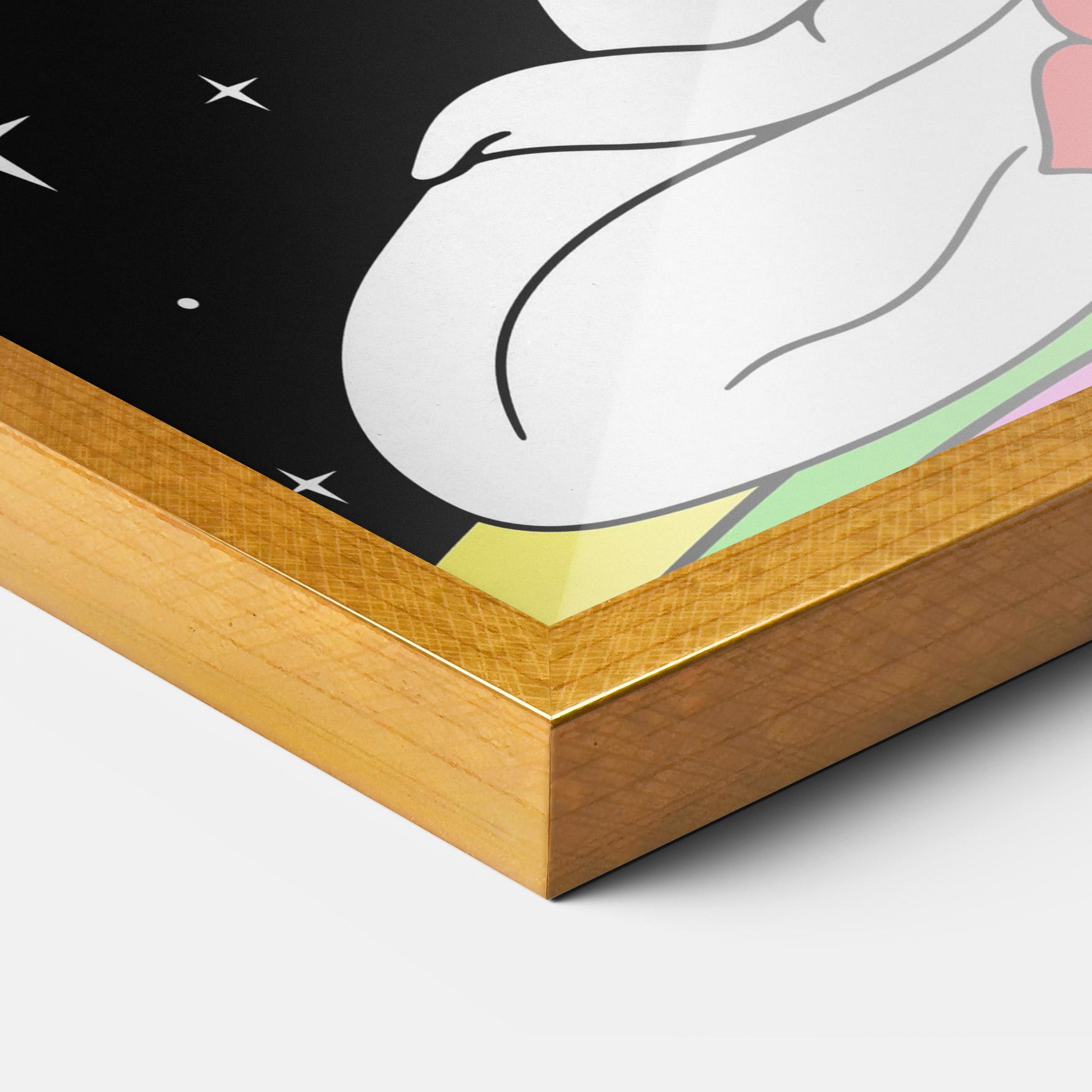 Gerahmte Poster Chakras Meditation mockup 3