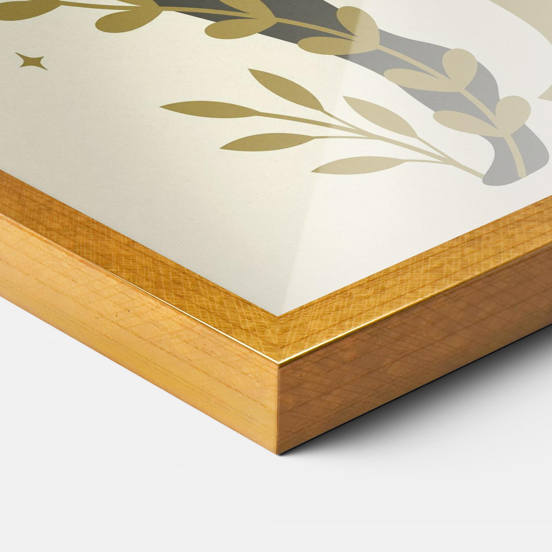 Gerahmte Poster Yoga Sun Pose mockup 3