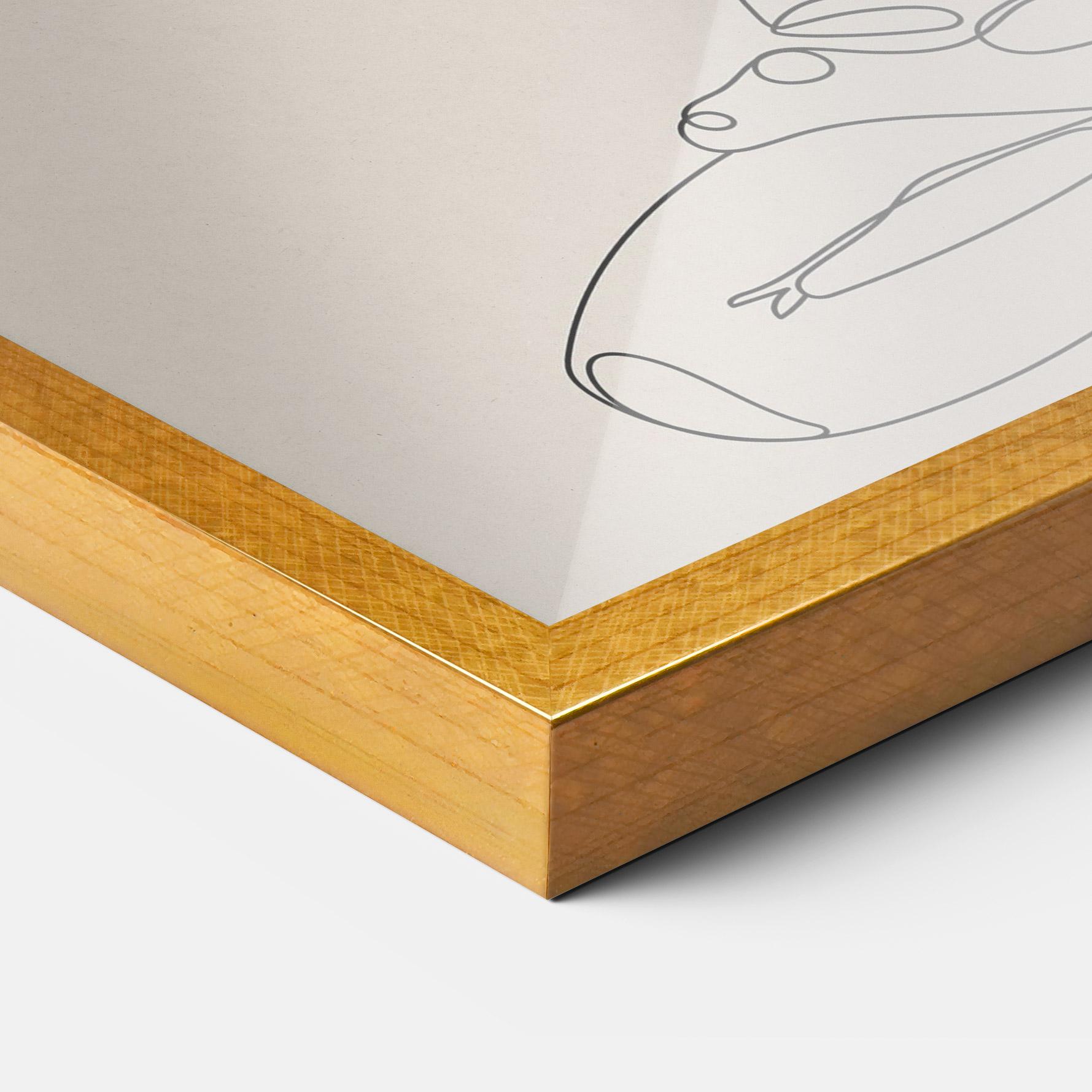 Gerahmte Poster Yoga Sun mockup 3