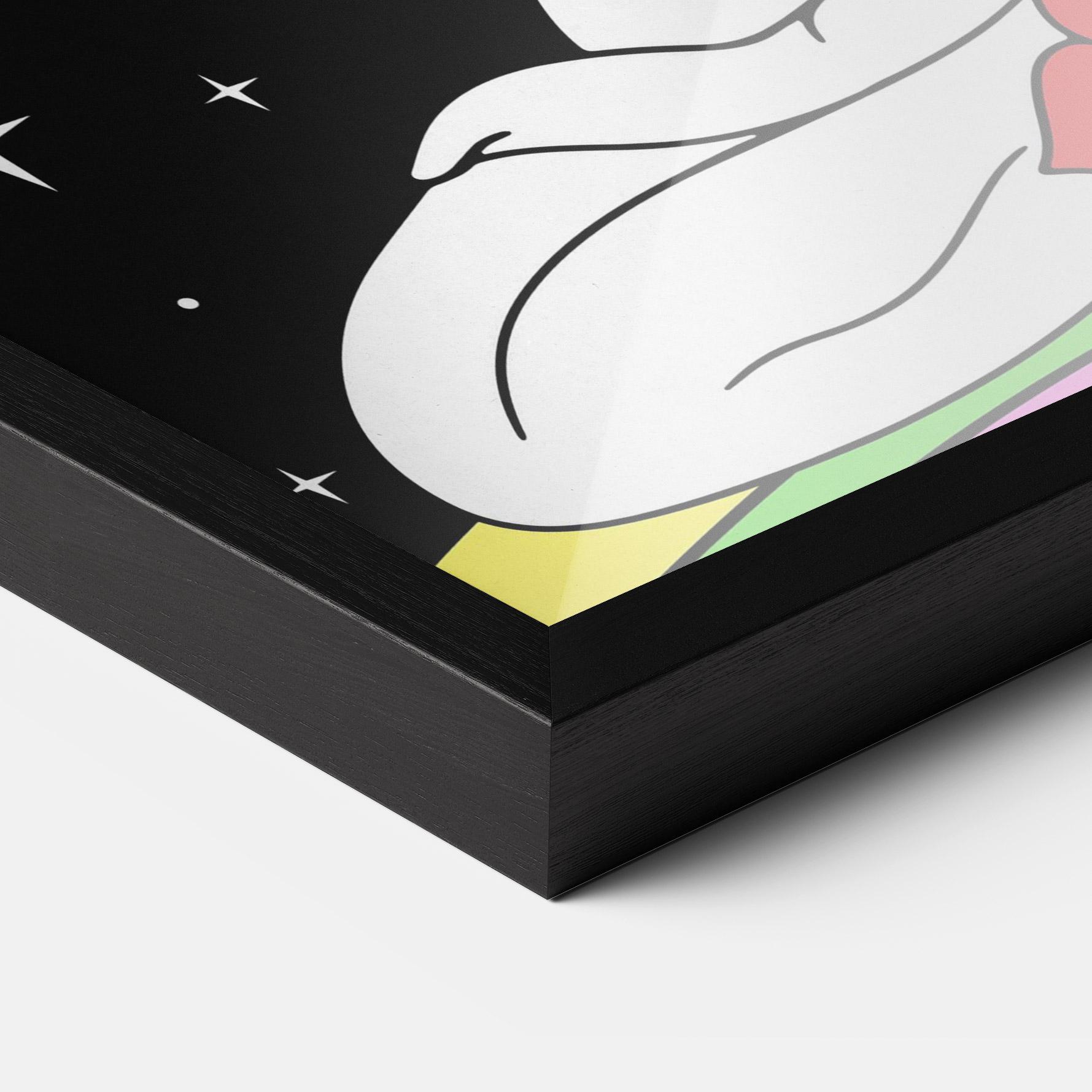 Gerahmte Poster Chakras Meditation mockup 3