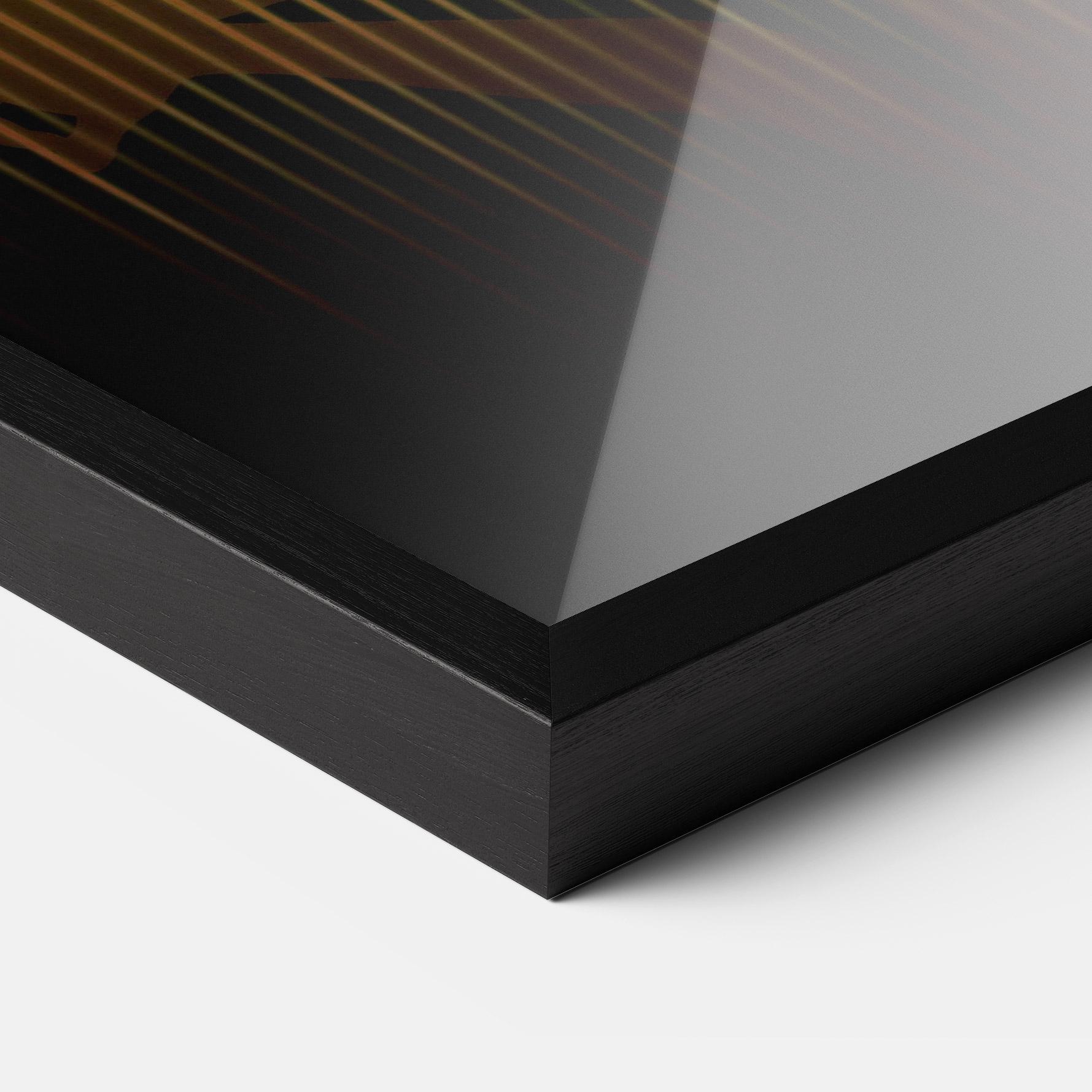 Gerahmte Poster Yellow Light Yoga mockup 3