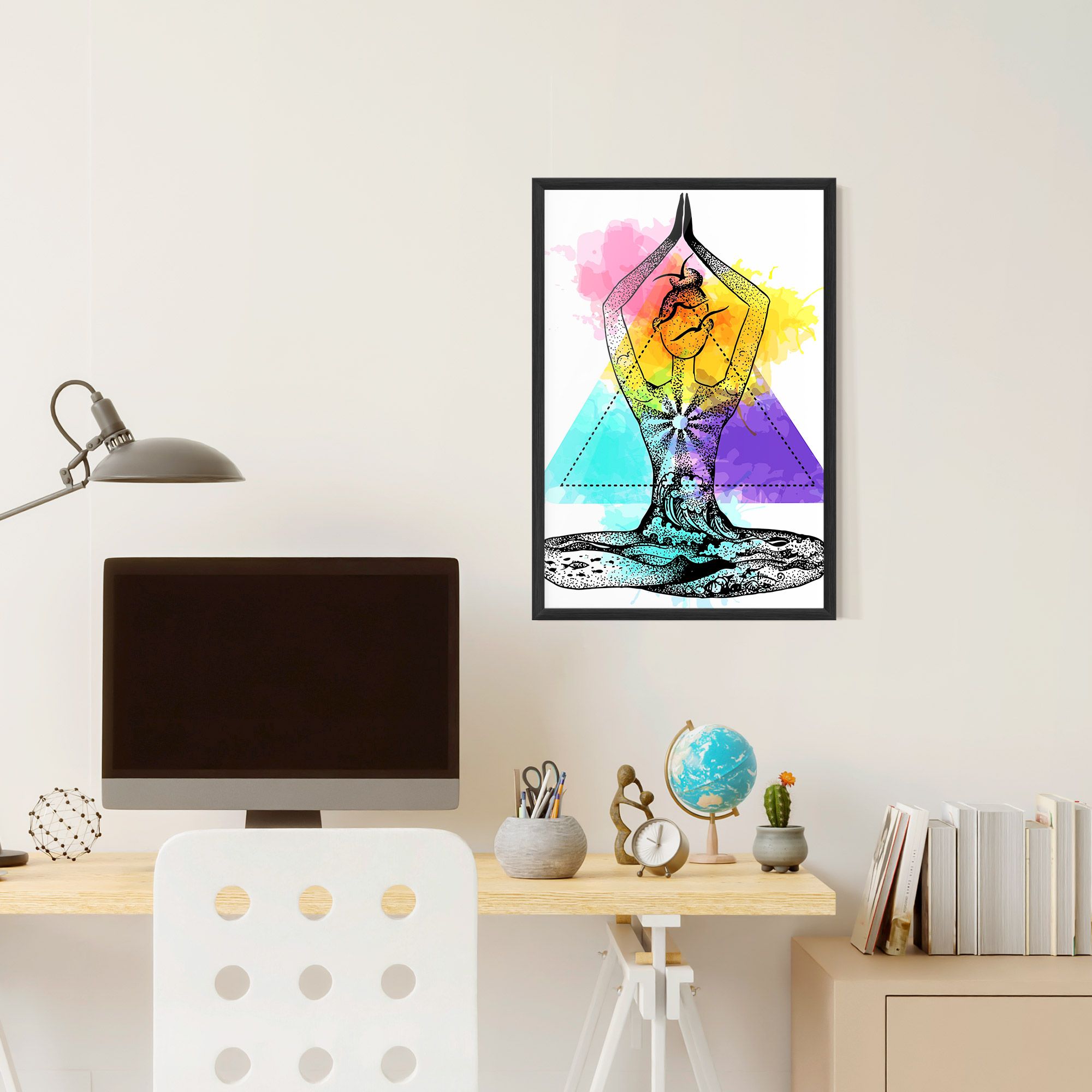 Yoga Triangle mockup 6