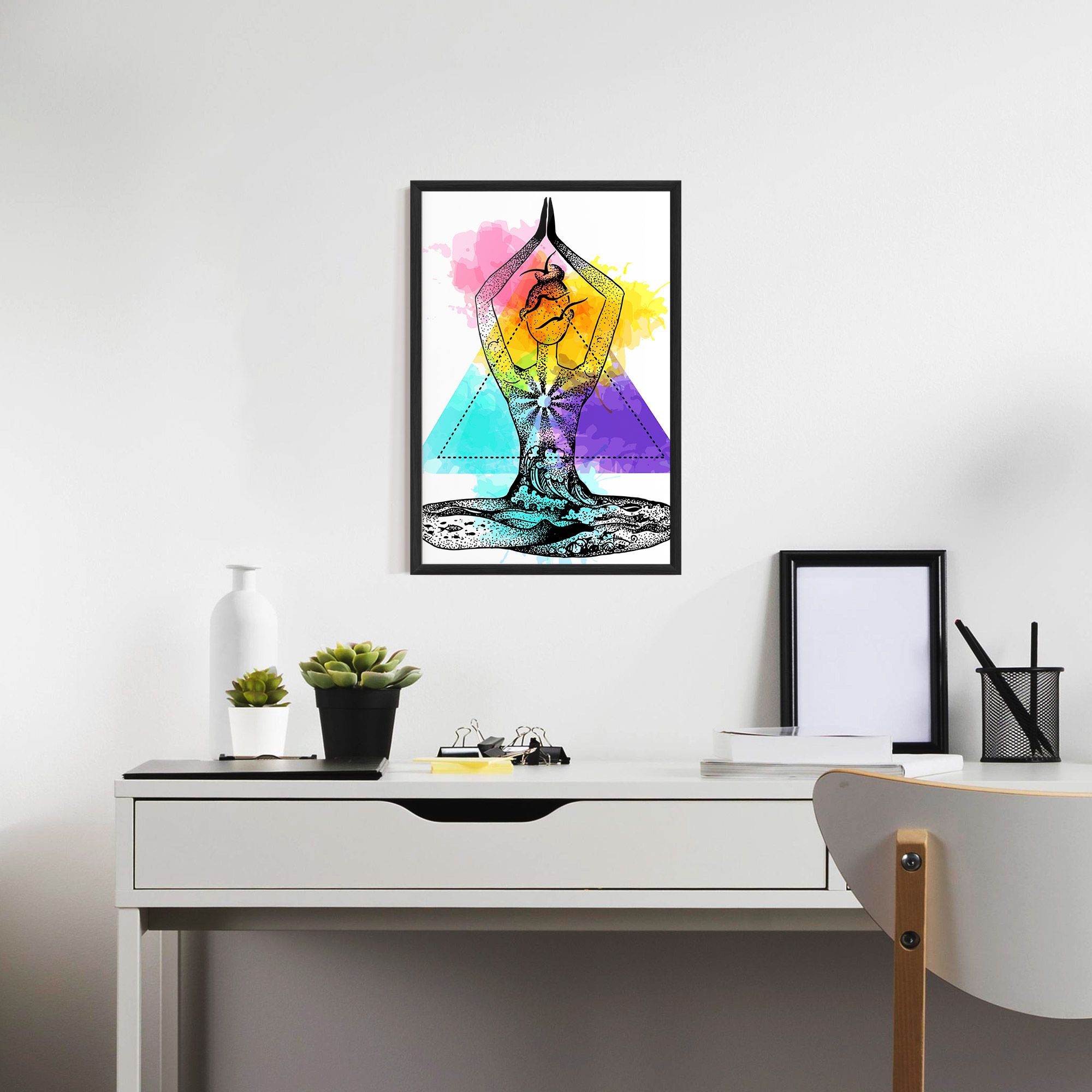 Yoga Triangle mockup 7