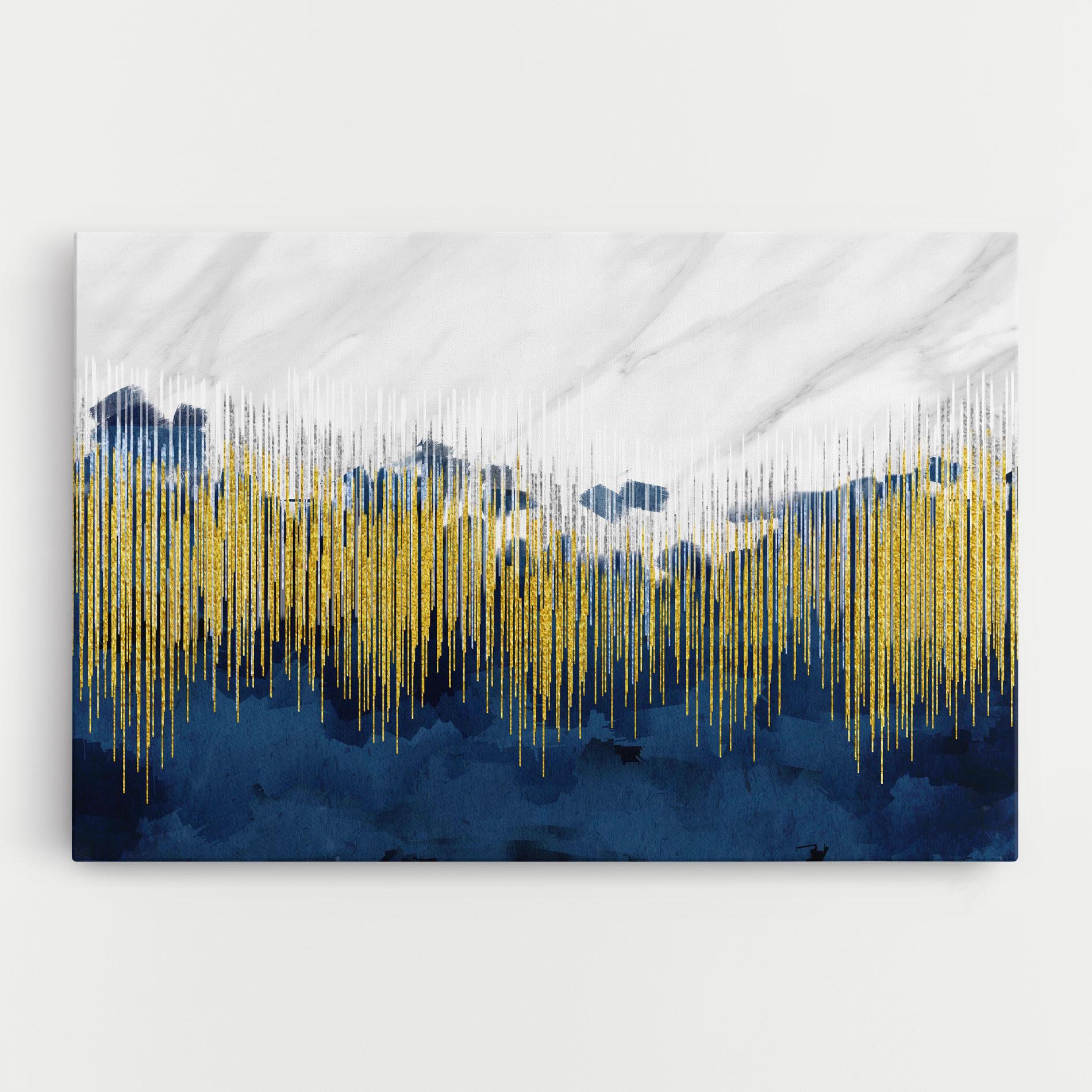 Leinwandbild Abstract Marble Art mockup 0