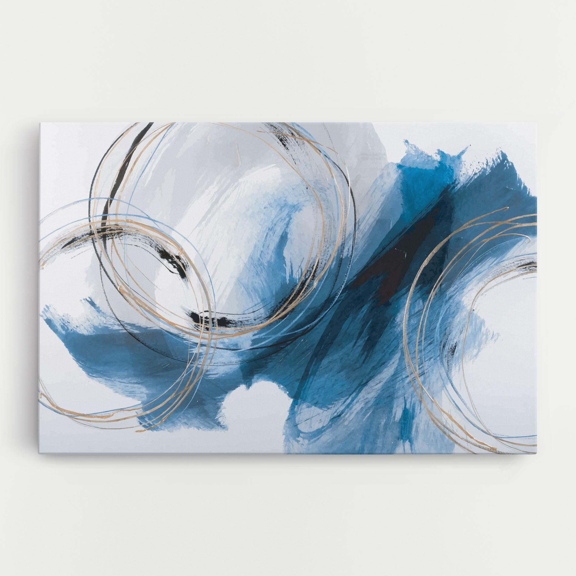 Leinwandbild Beautiful Abstract Painting mockup 0