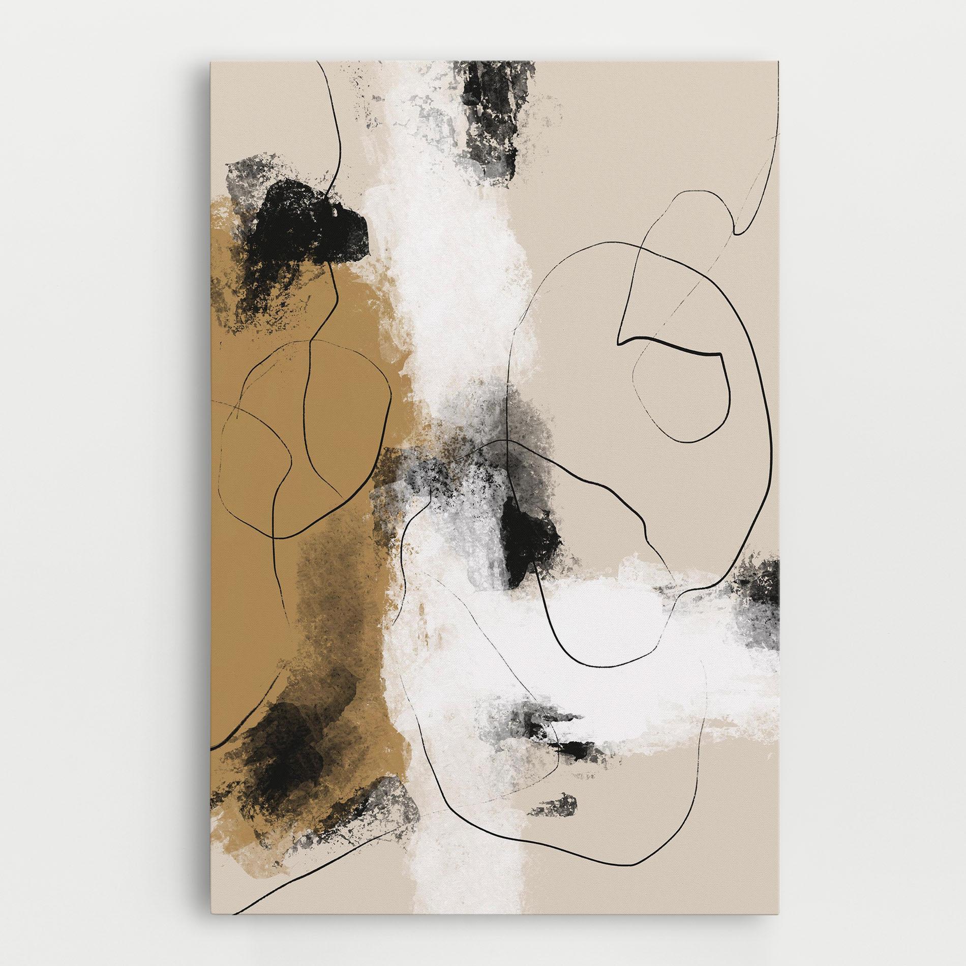 Leinwandbild Unique Acrylic Paintings mockup 0