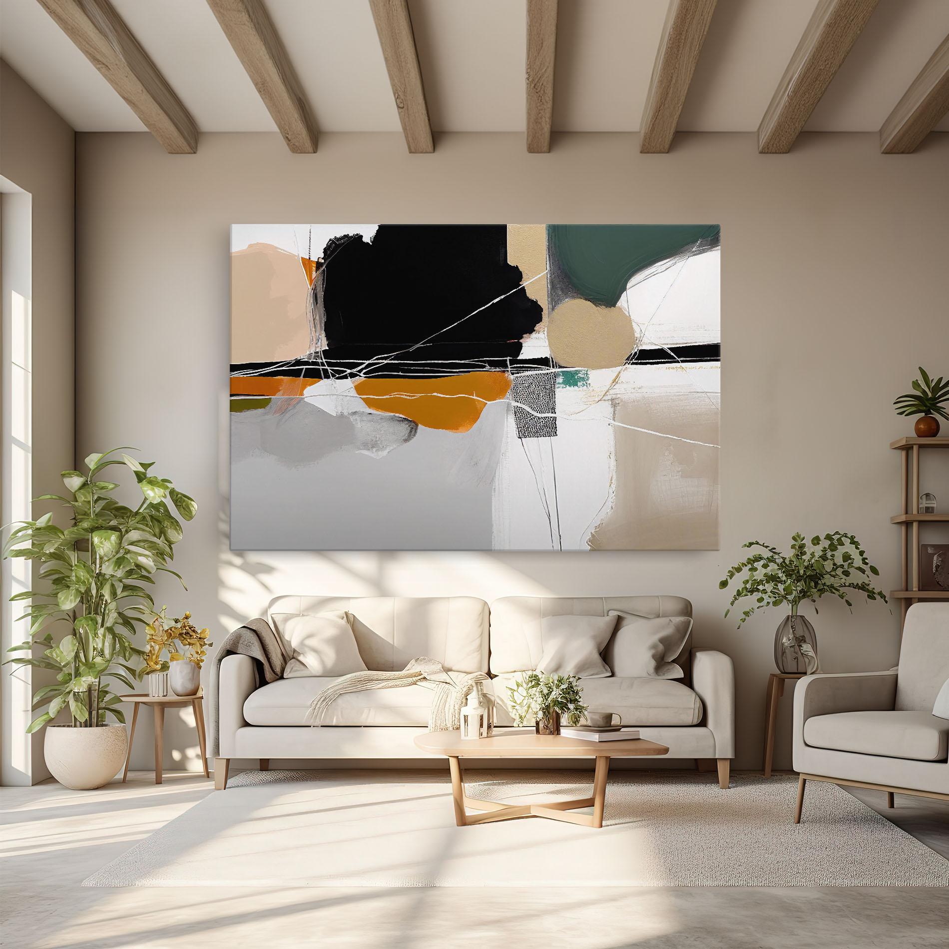 Leinwandbild Abstract Ornament Prints mockup 6