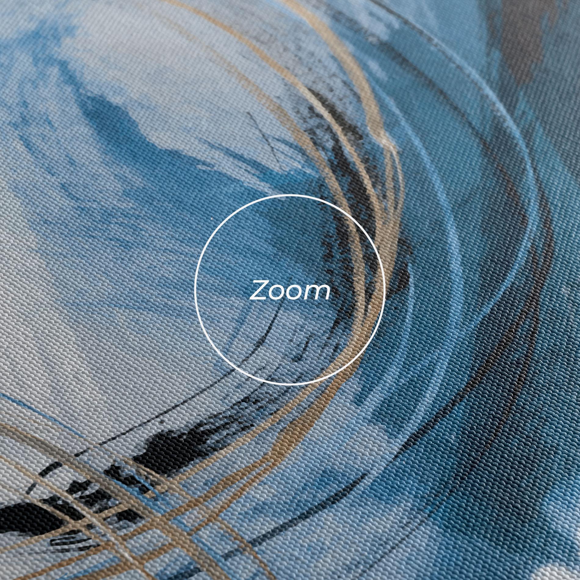 Leinwandbild Beautiful Abstract Painting mockup 3