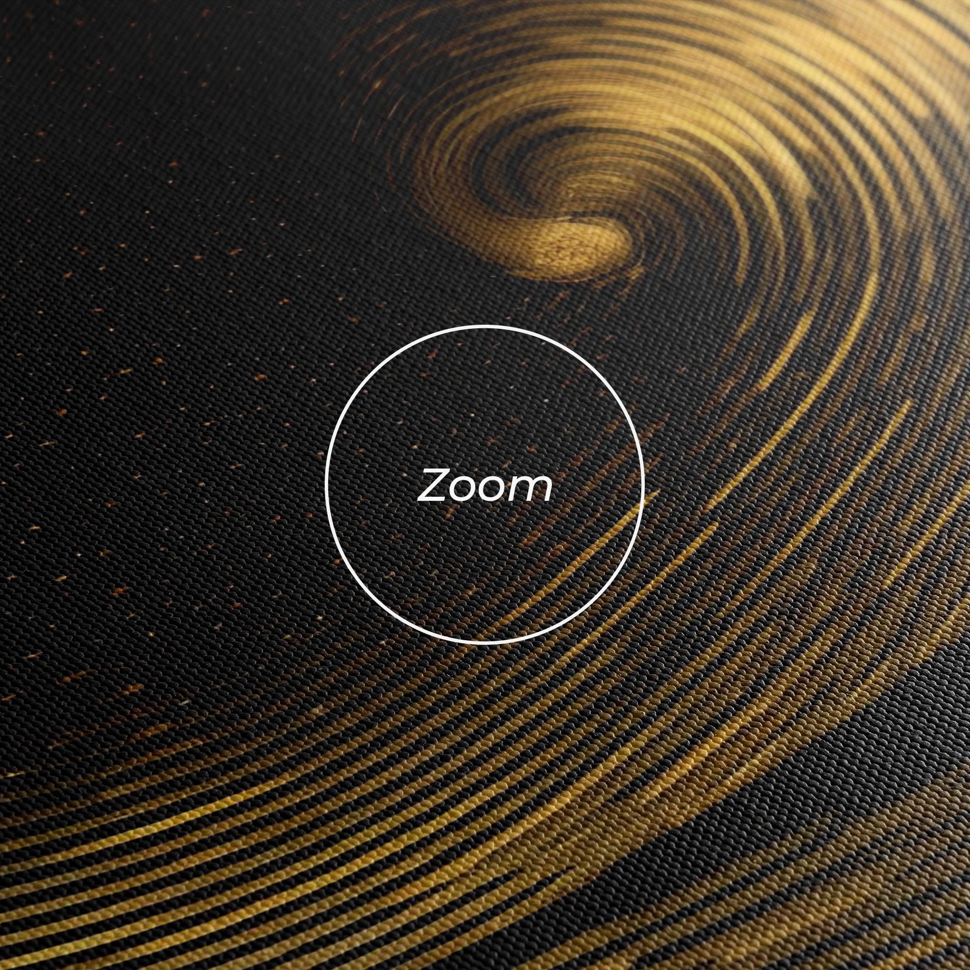 Black Painting With Gold mockup 3