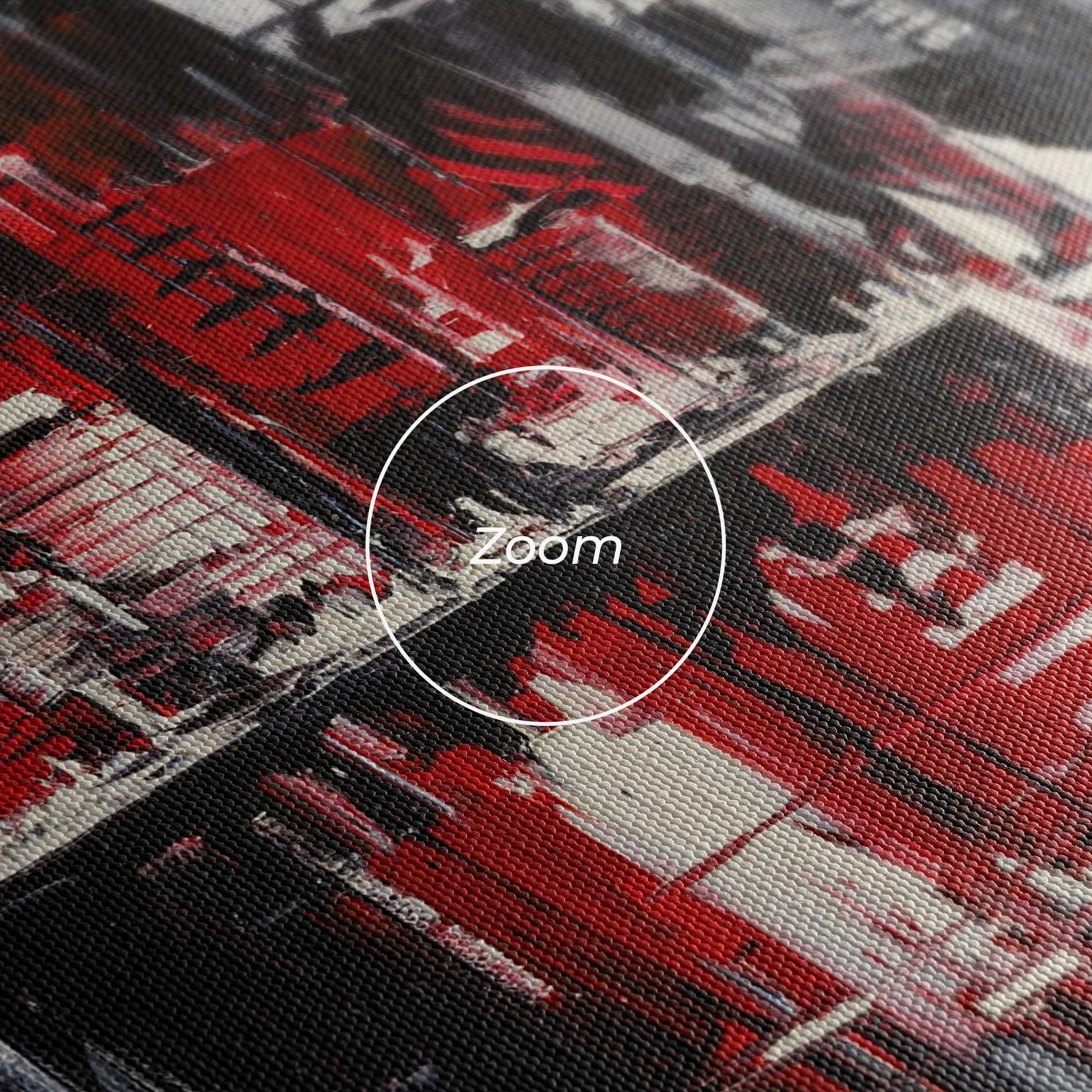 Leinwandbild Cityscape mockup 3