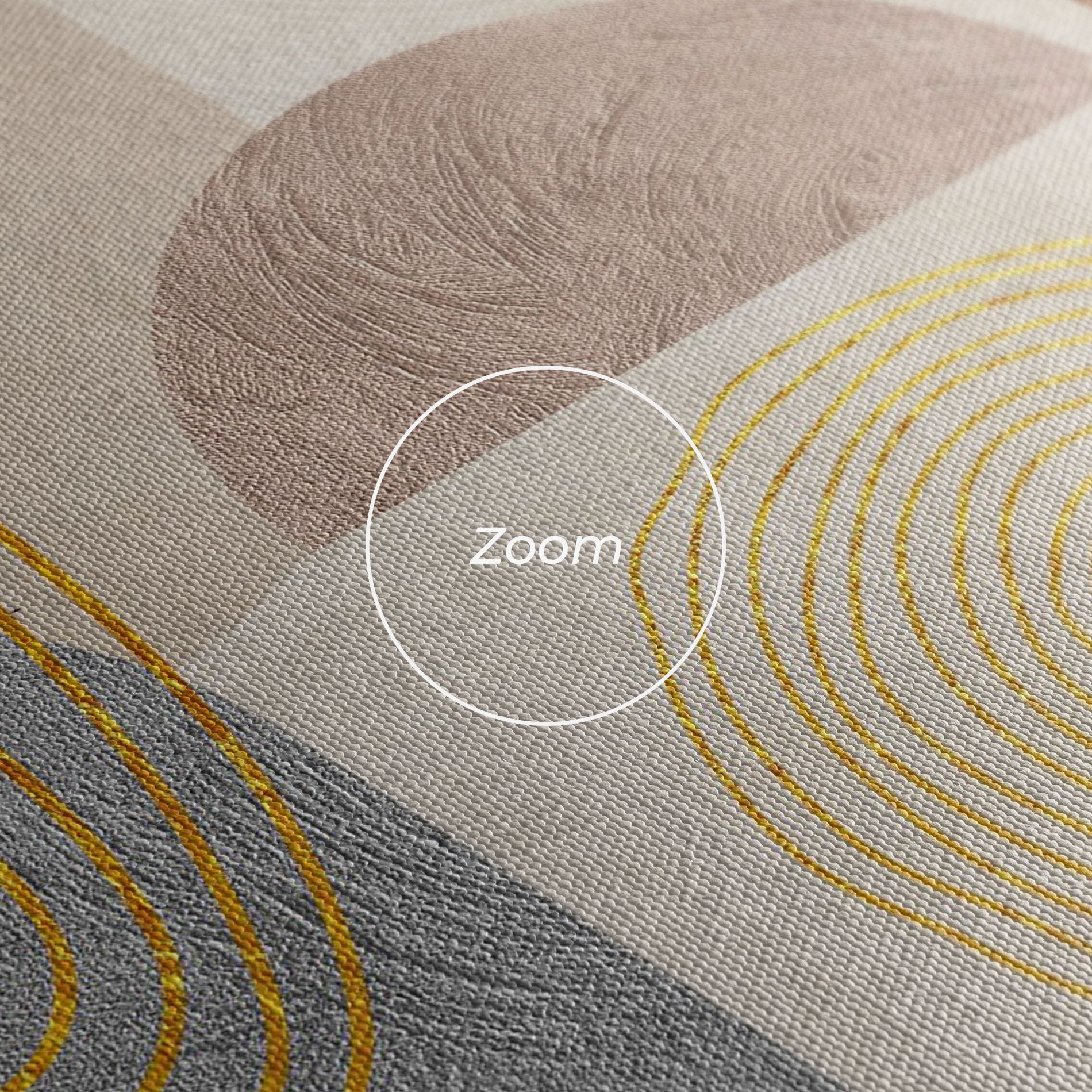 Gray Orange Painting mockup 3