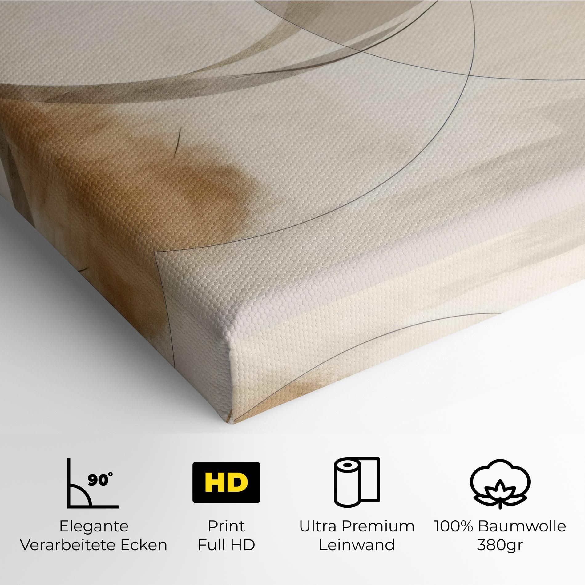 Abstract Circle Painting mockup 4