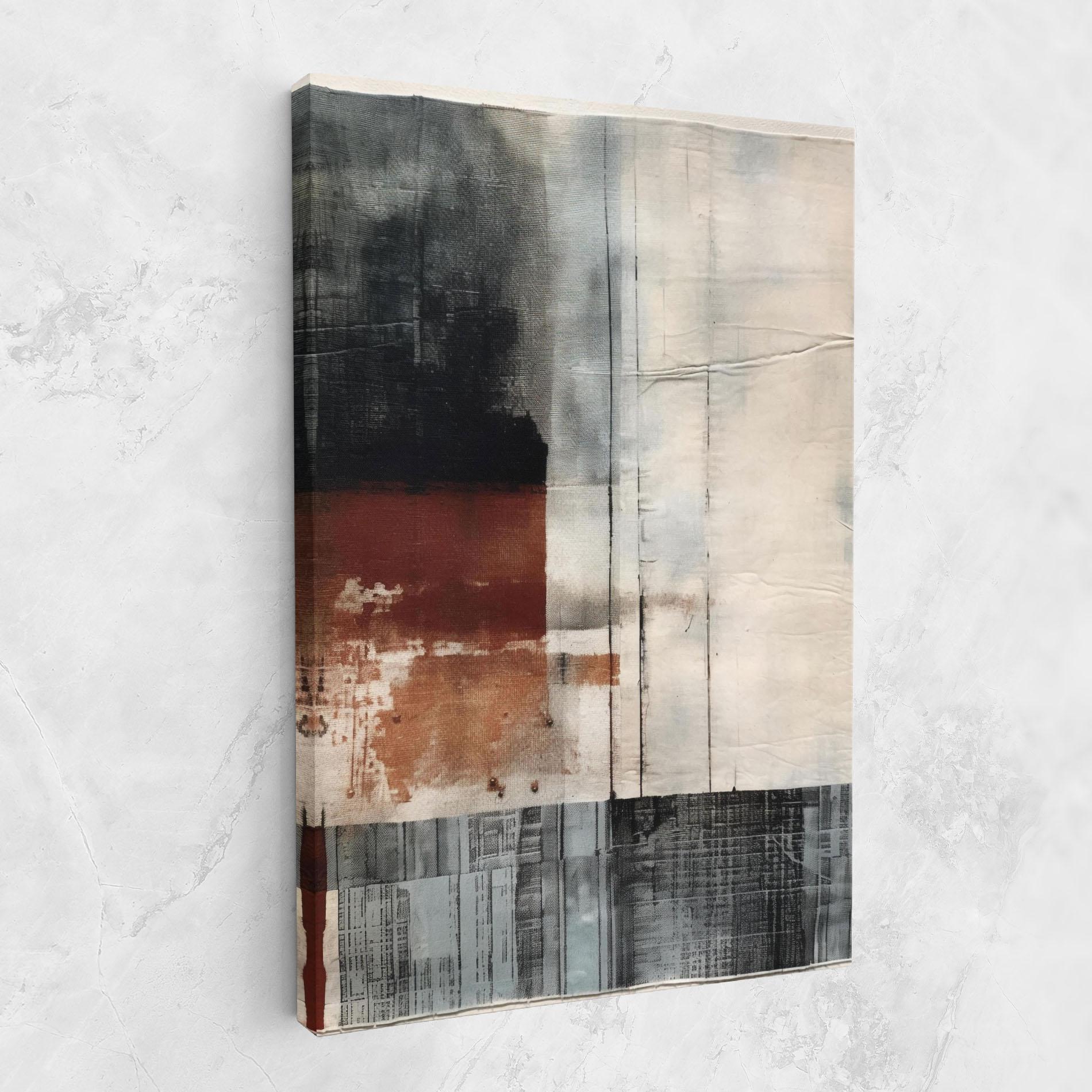 Leinwandbild Abstract Painting mockup 1