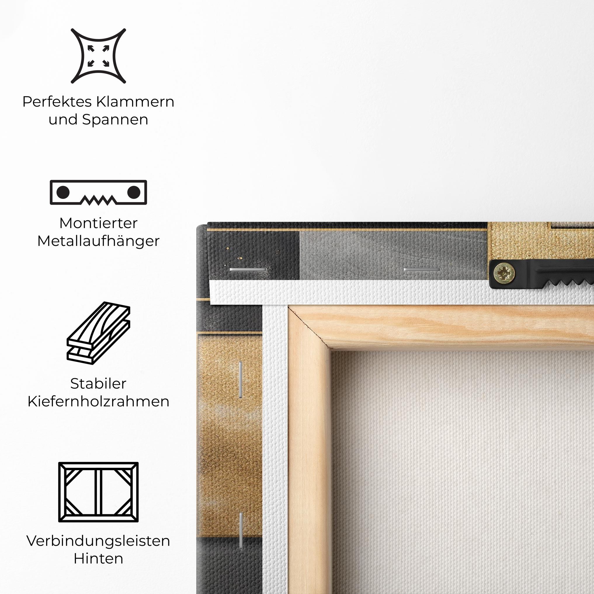 Abstract Gold Square mockup 5