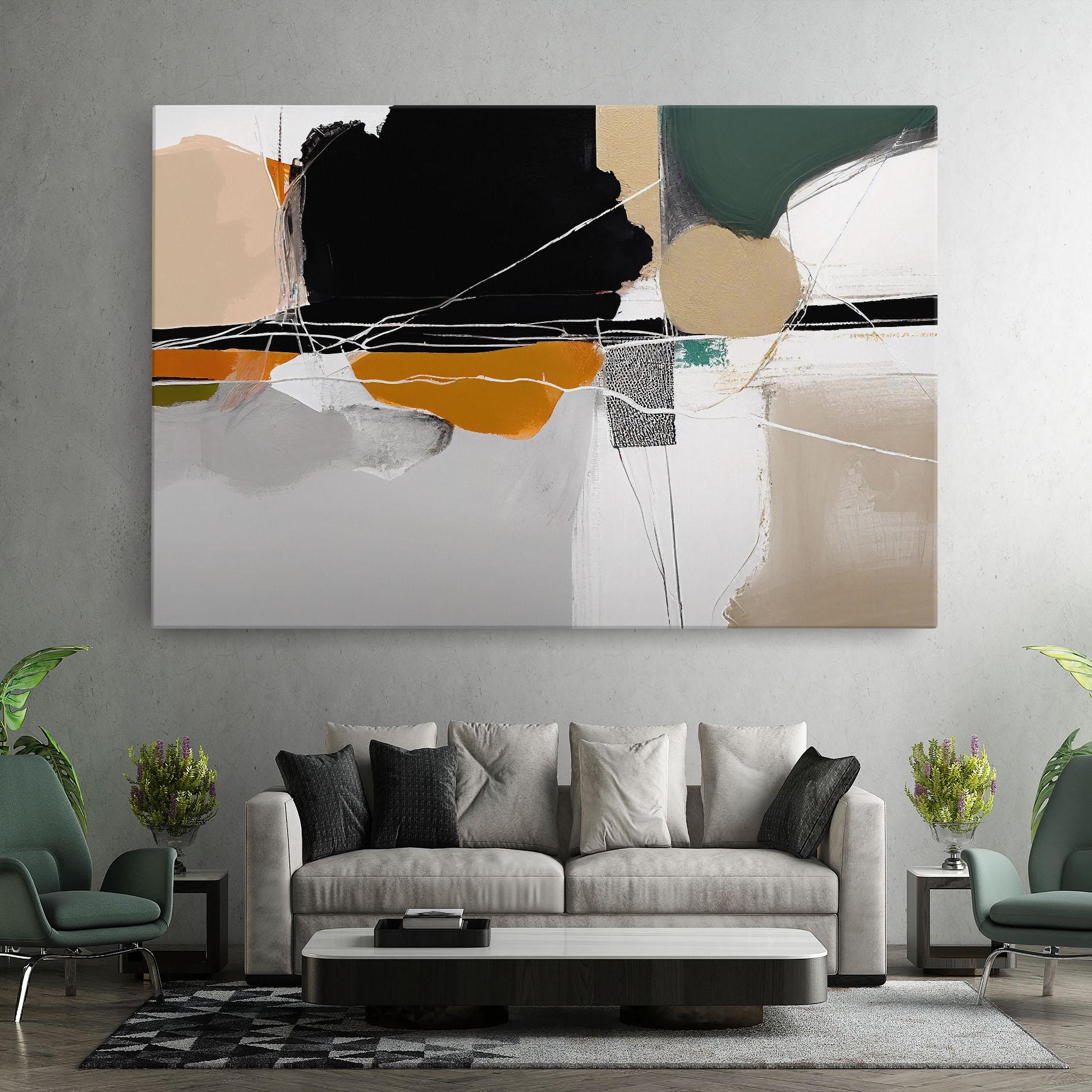 Leinwandbild Abstract Ornament Prints mockup 7