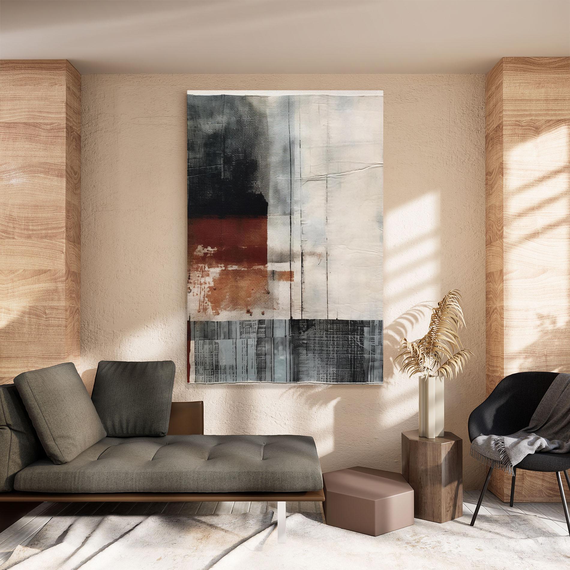 Leinwandbild Abstract Painting mockup 8