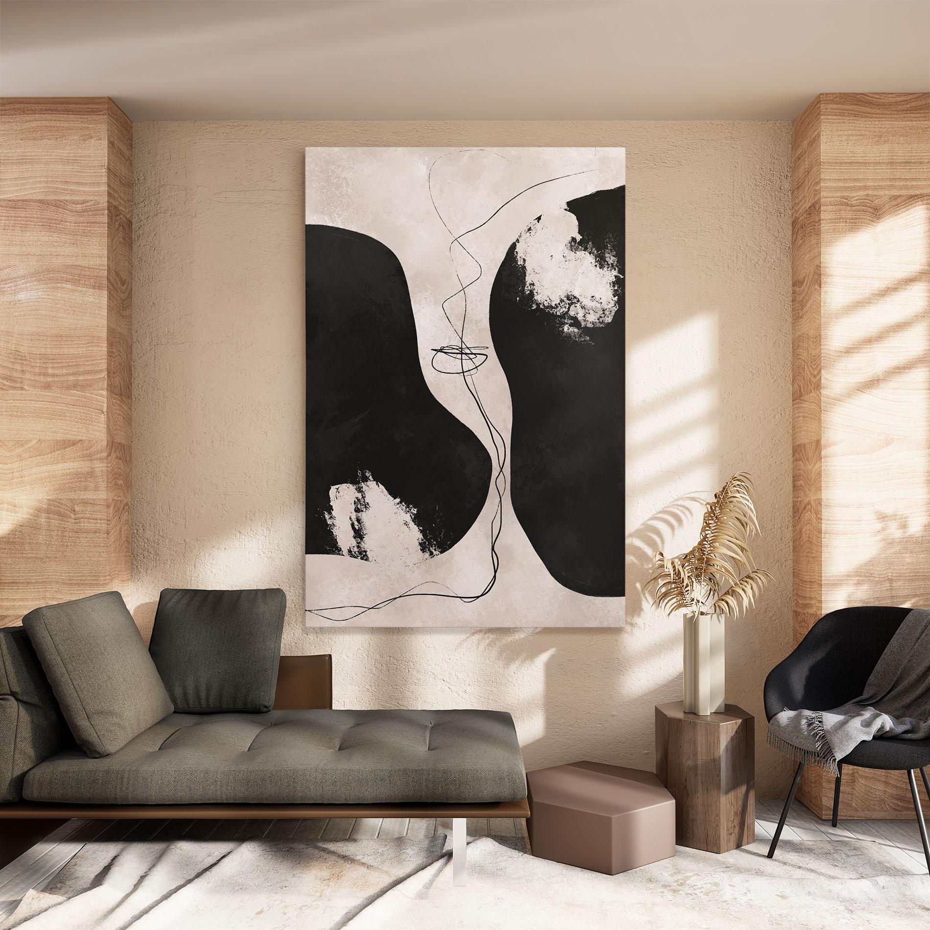 Leinwandbild Modern Brushstrokes mockup 8