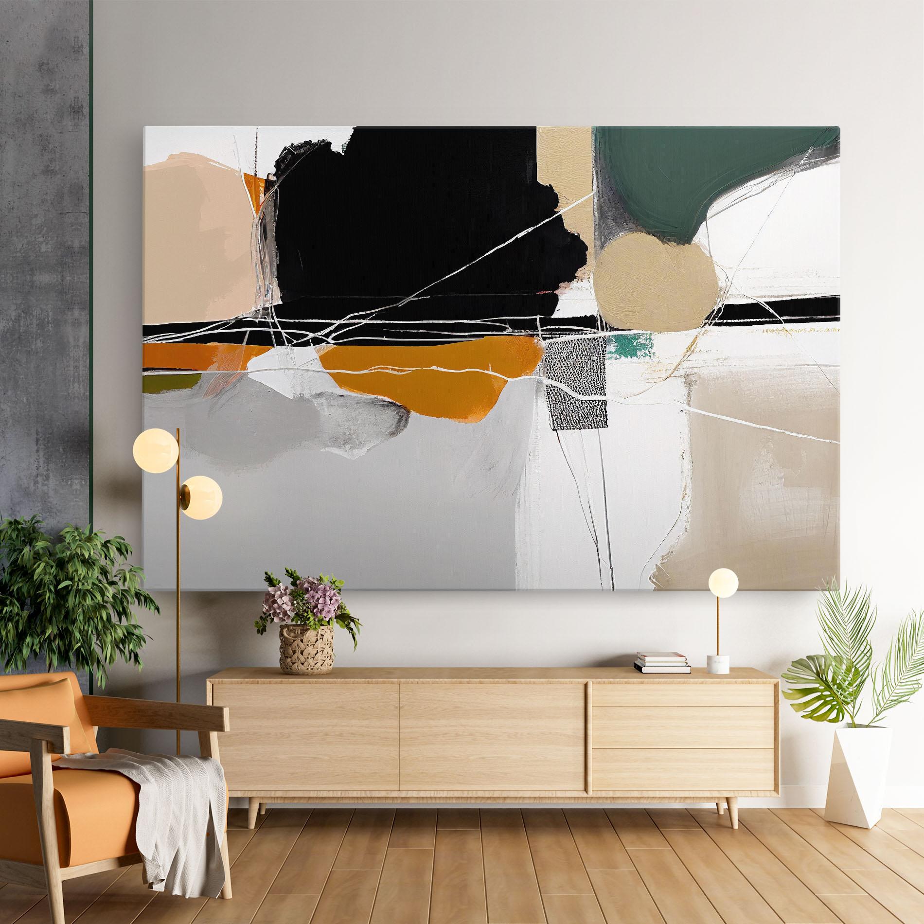 Leinwandbild Abstract Ornament Prints mockup 9