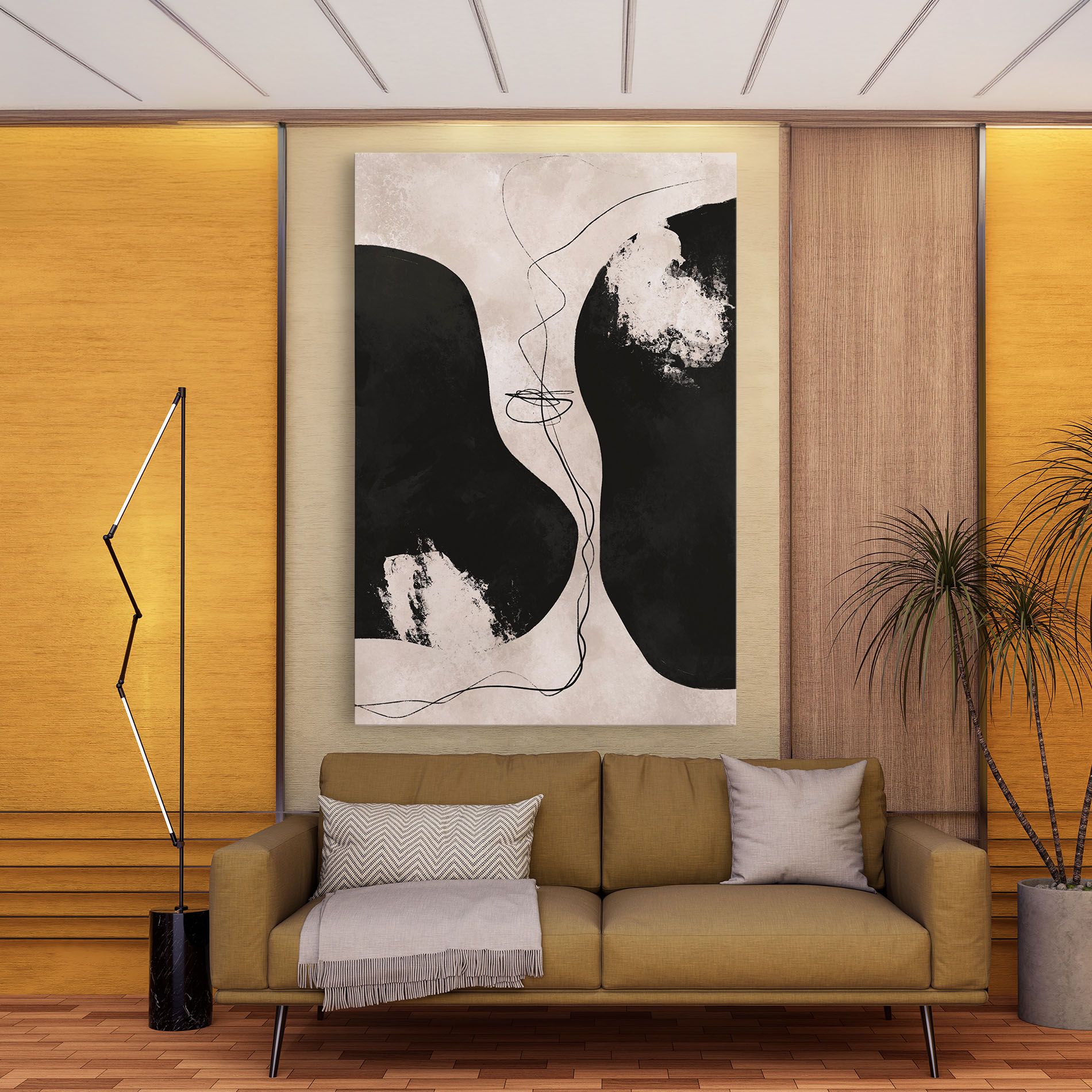 Modern Brushstrokes mockup 9