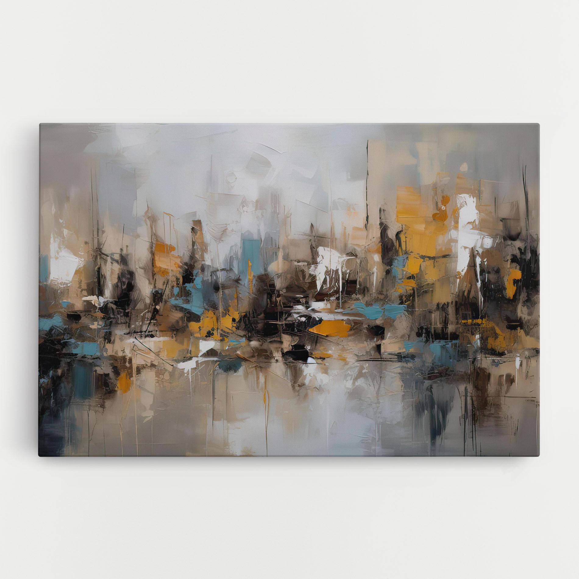 Leinwandbild Abstract Los Angeles mockup 0