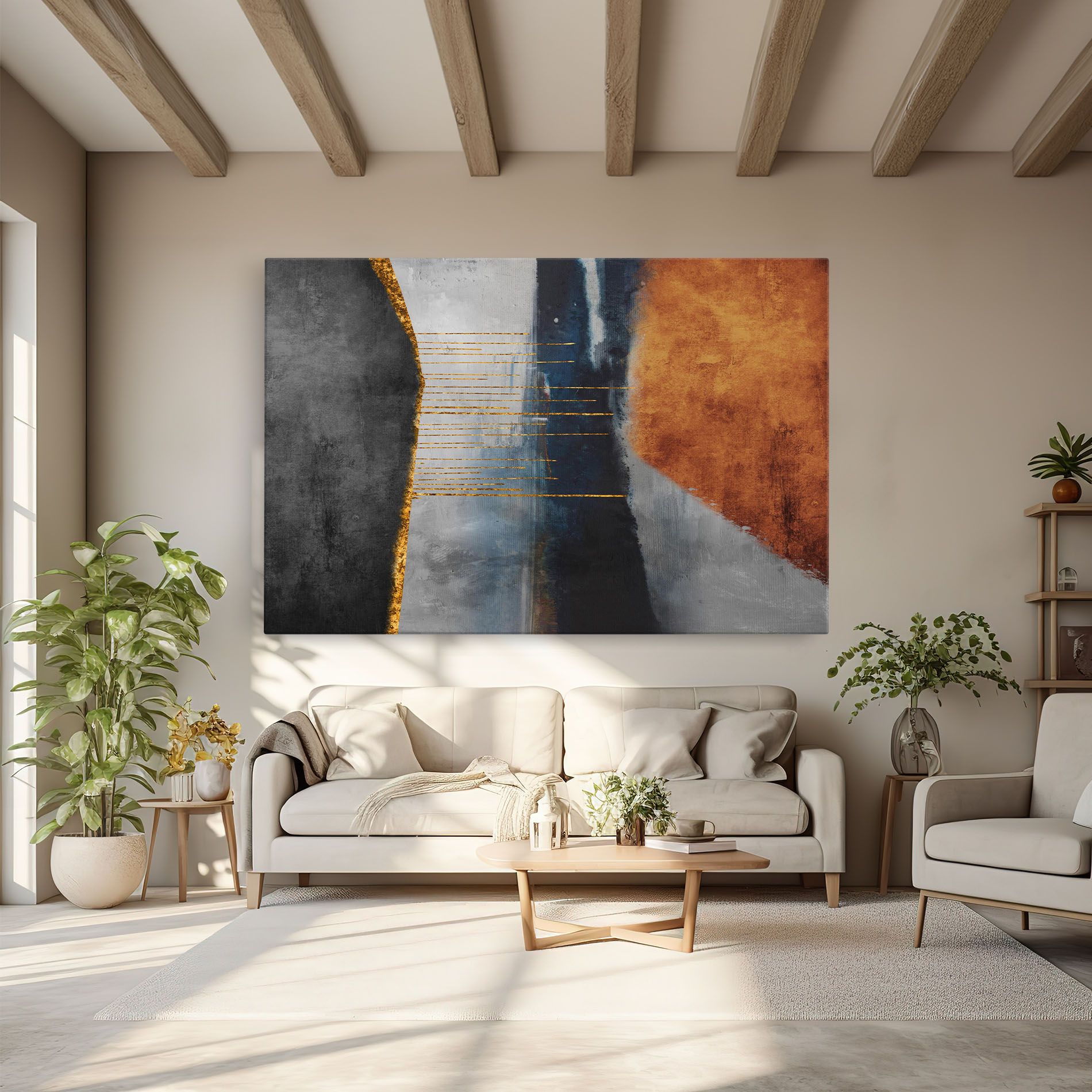 Retro Oil Painting mockup 6