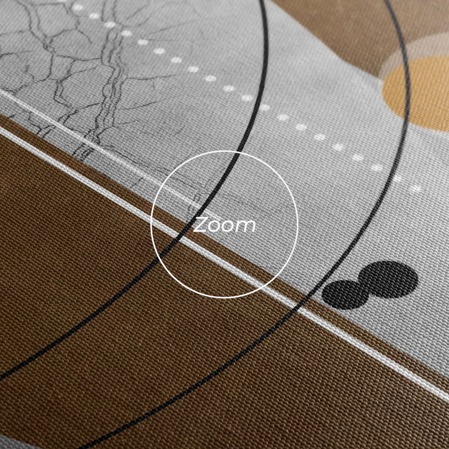 Abstract Brown Face mockup 3