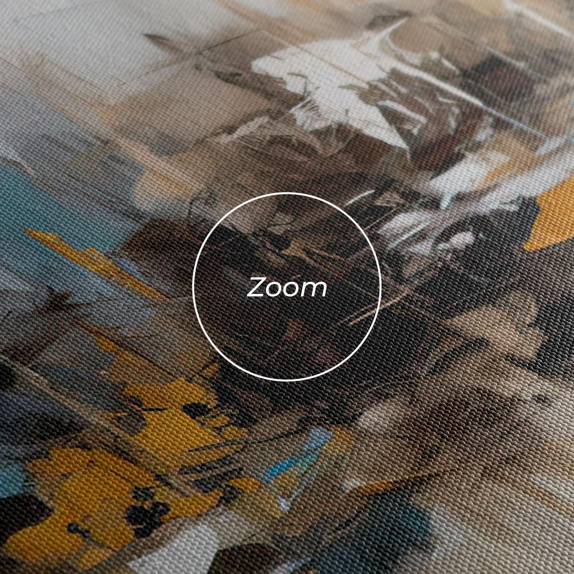 Leinwandbild Abstract Los Angeles mockup 3