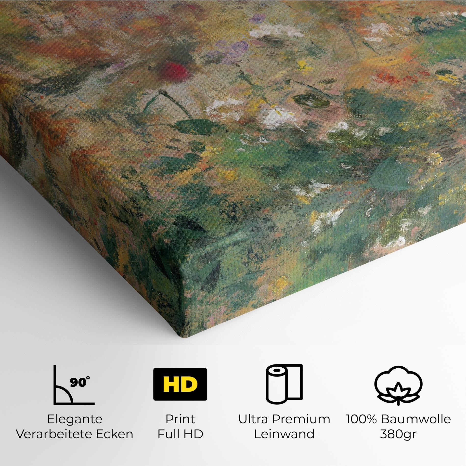 Leinwandbild Abstract Flowers mockup 4