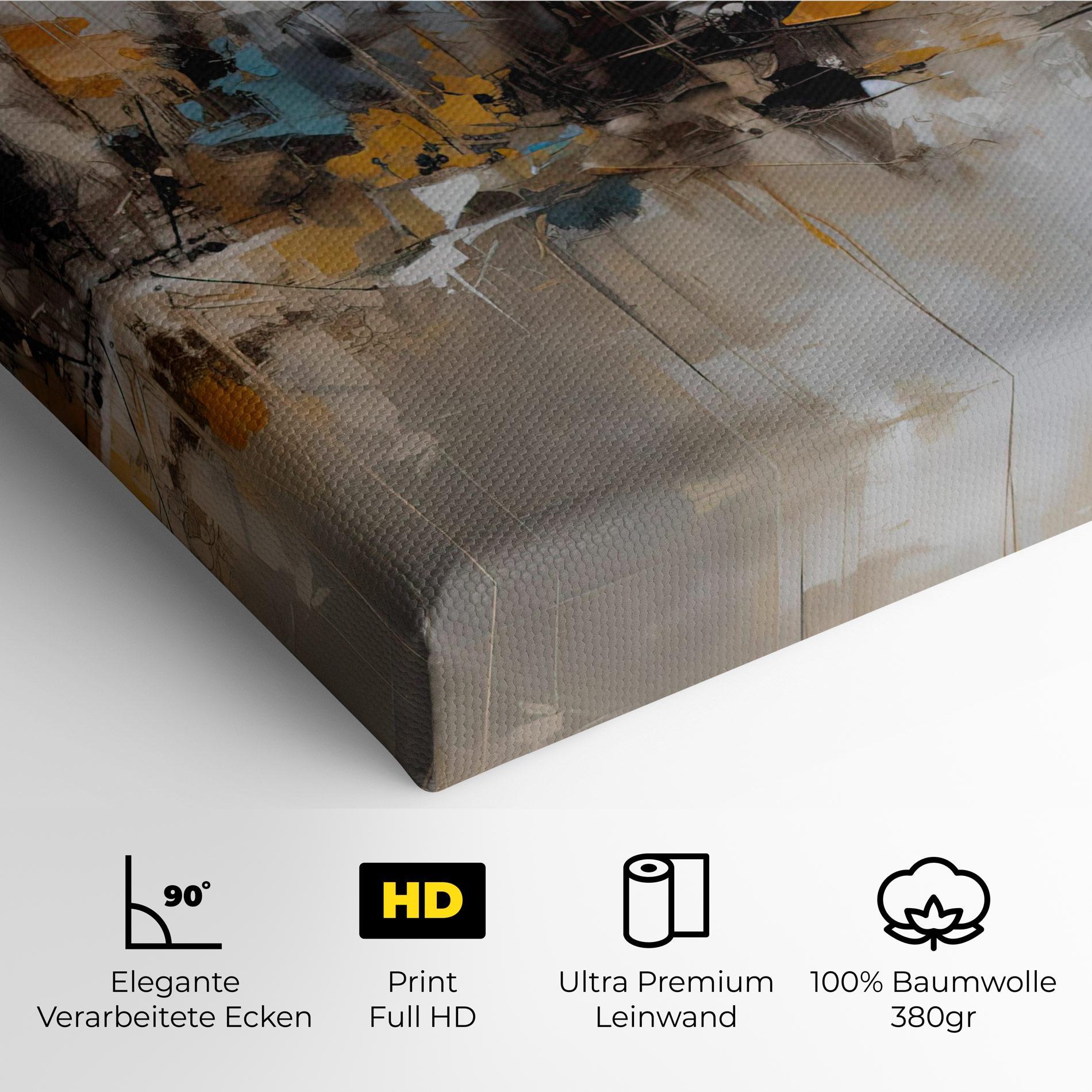 Leinwandbild Abstract Los Angeles mockup 4