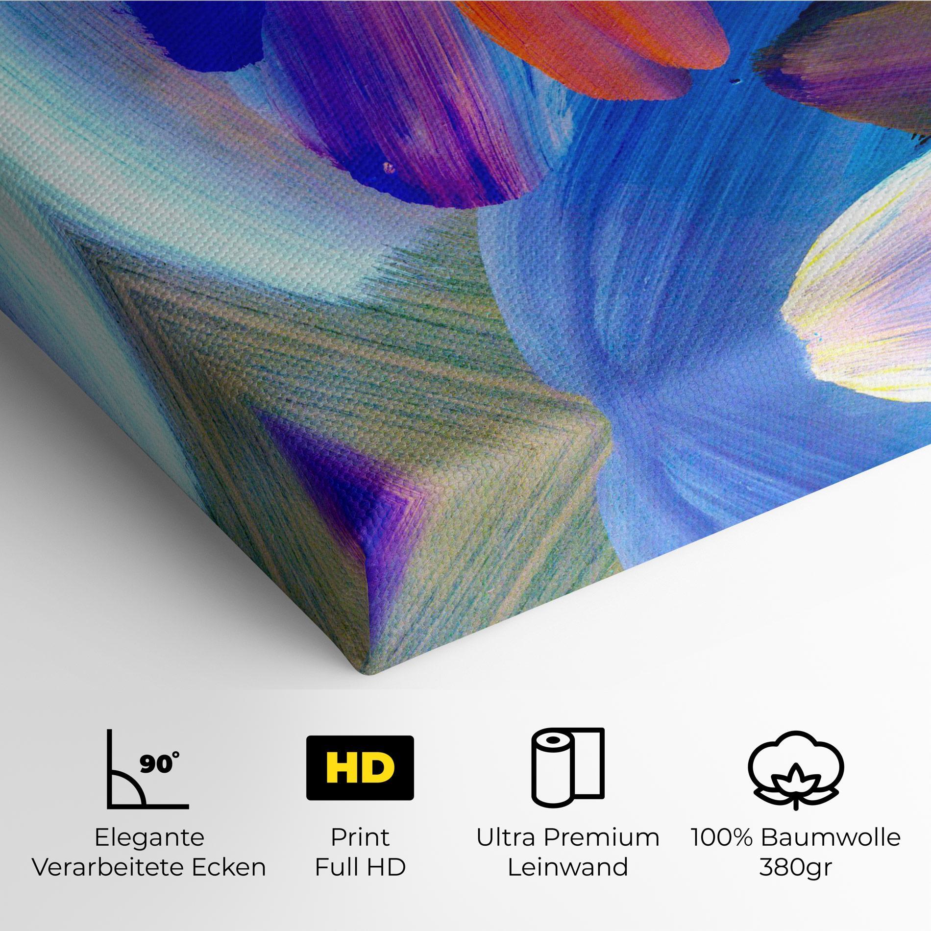 Leinwandbild Colorful Abstract mockup 4