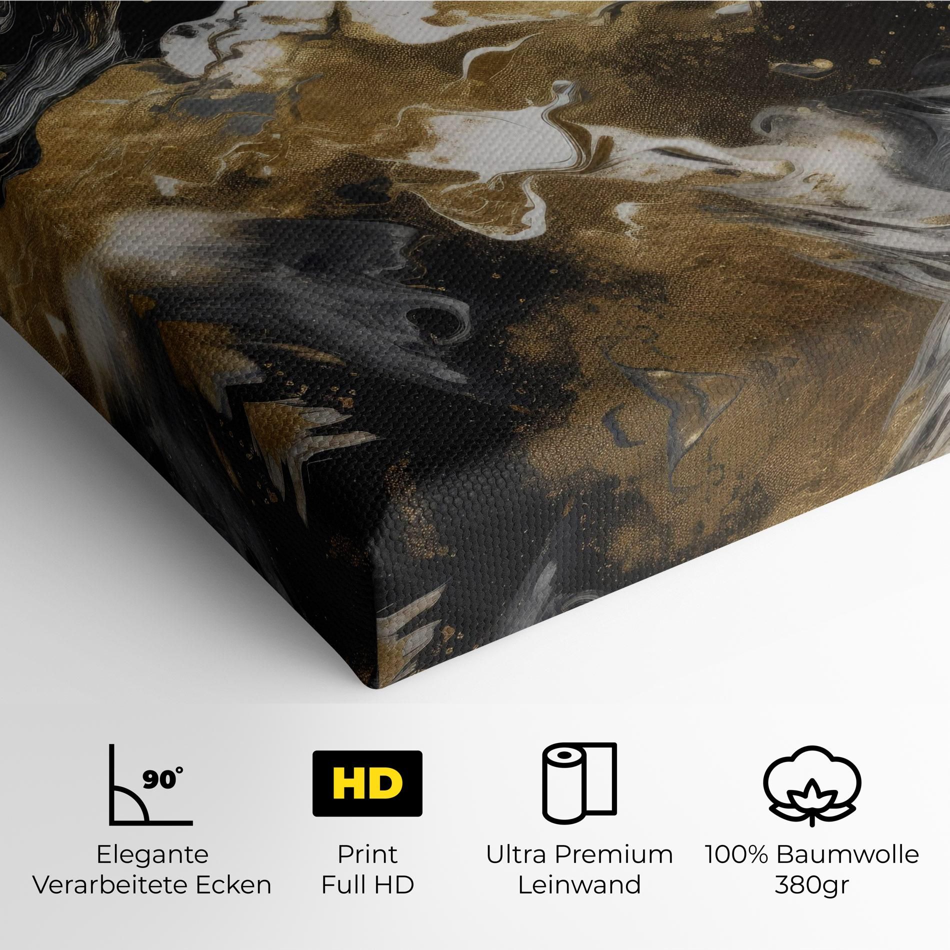 Gold Acrylic Fluid mockup 4